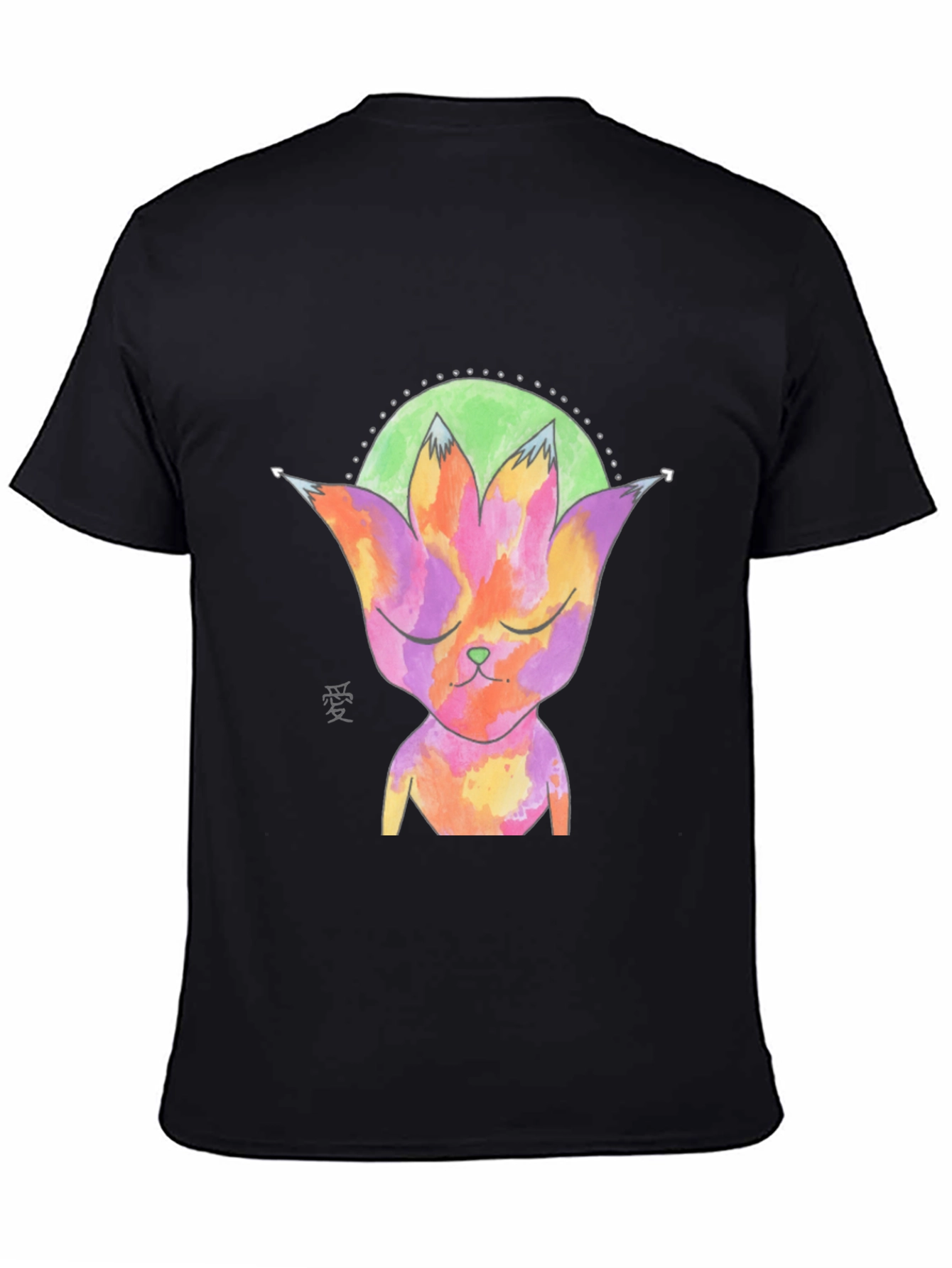 Abstract Cat T-Shirt - Unique Graphic Tee