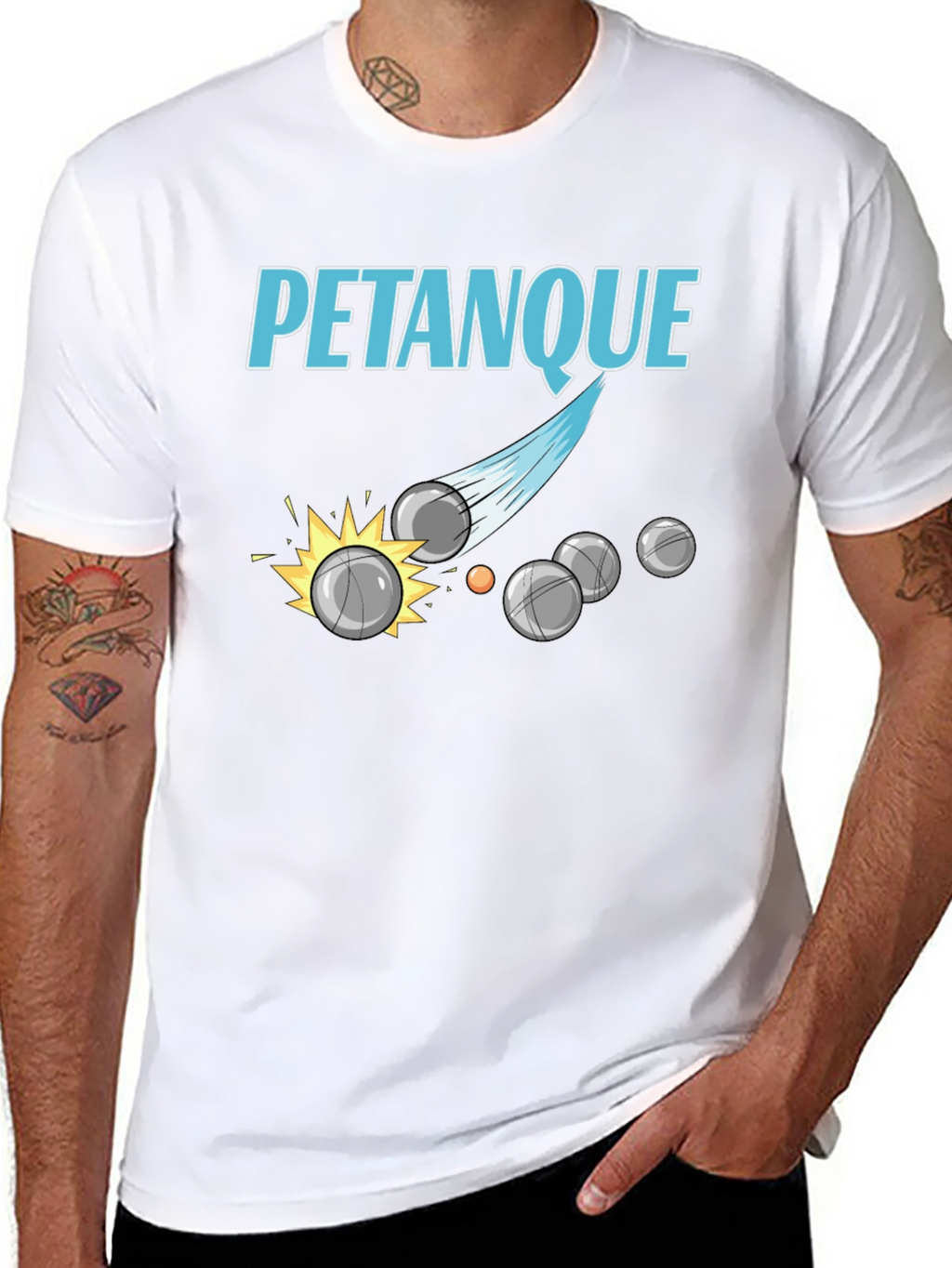 Pétanque T-Shirt - Bocce Ball Game Tee