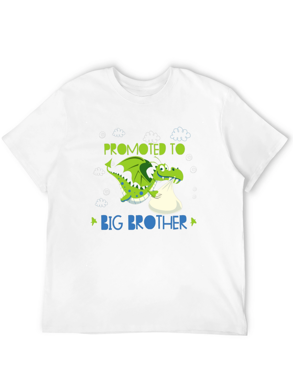 Promoted to Big Brother T-Shirt - Dragon Design