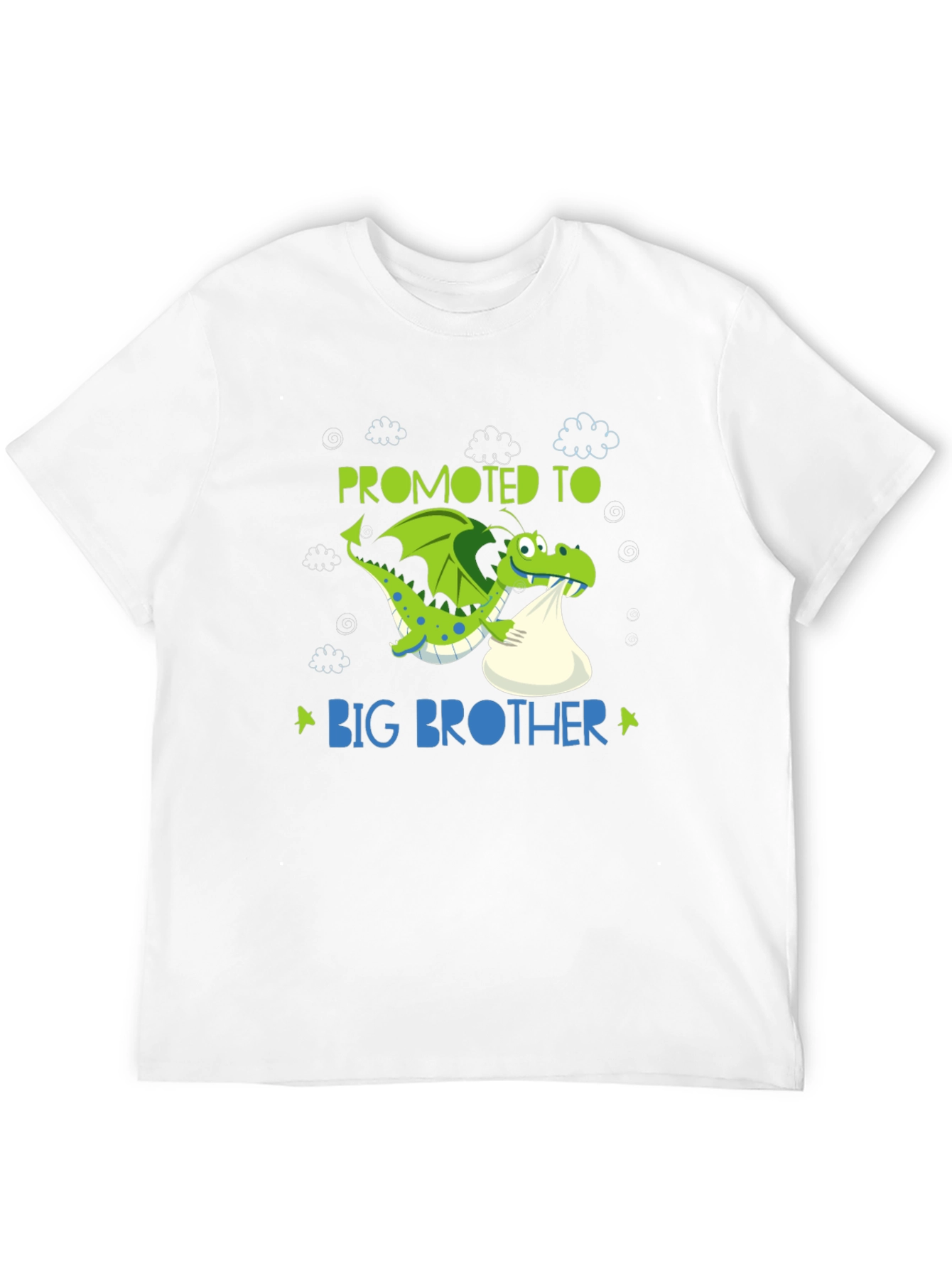 Promoted to Big Brother T-Shirt - Dragon Design