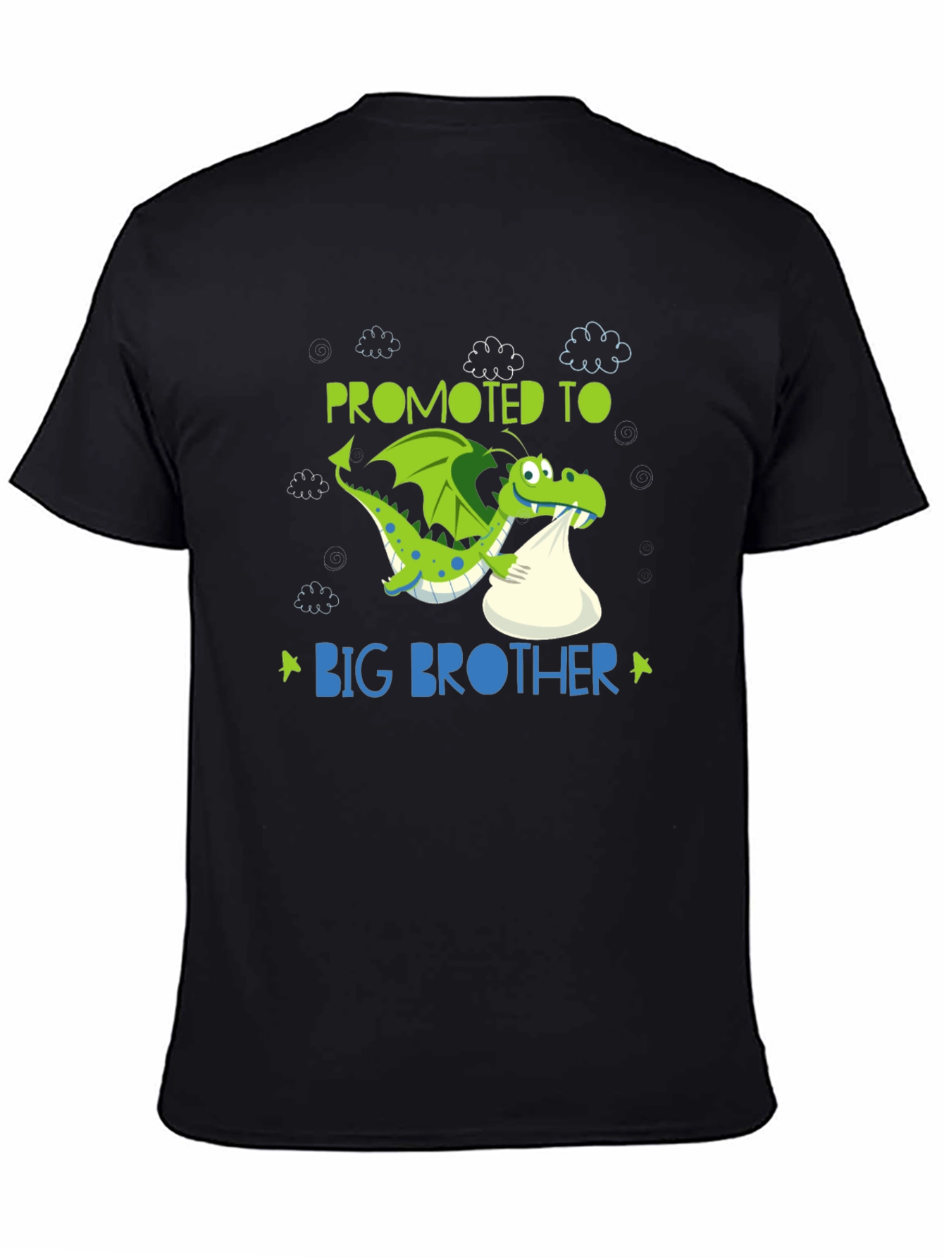 Promoted to Big Brother T-Shirt - Dragon Design