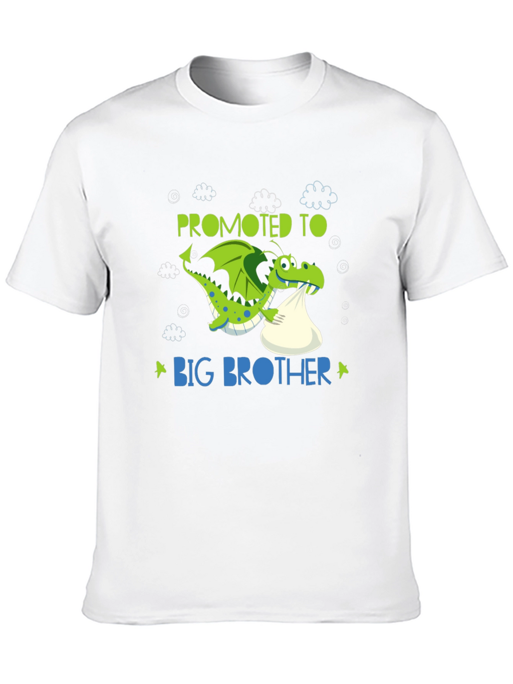 Promoted to Big Brother T-Shirt - Dragon Design