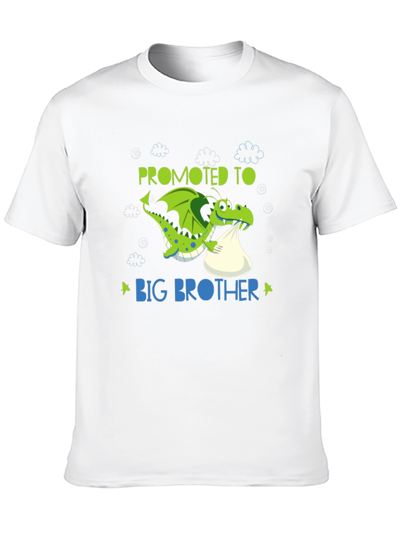 Promoted to Big Brother T-Shirt - Dragon Design