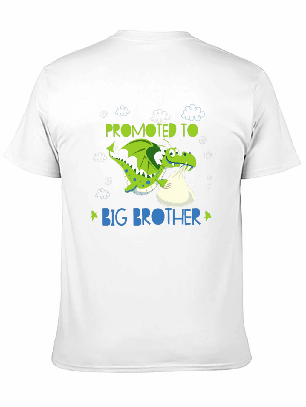 Promoted to Big Brother T-Shirt - Dragon Design
