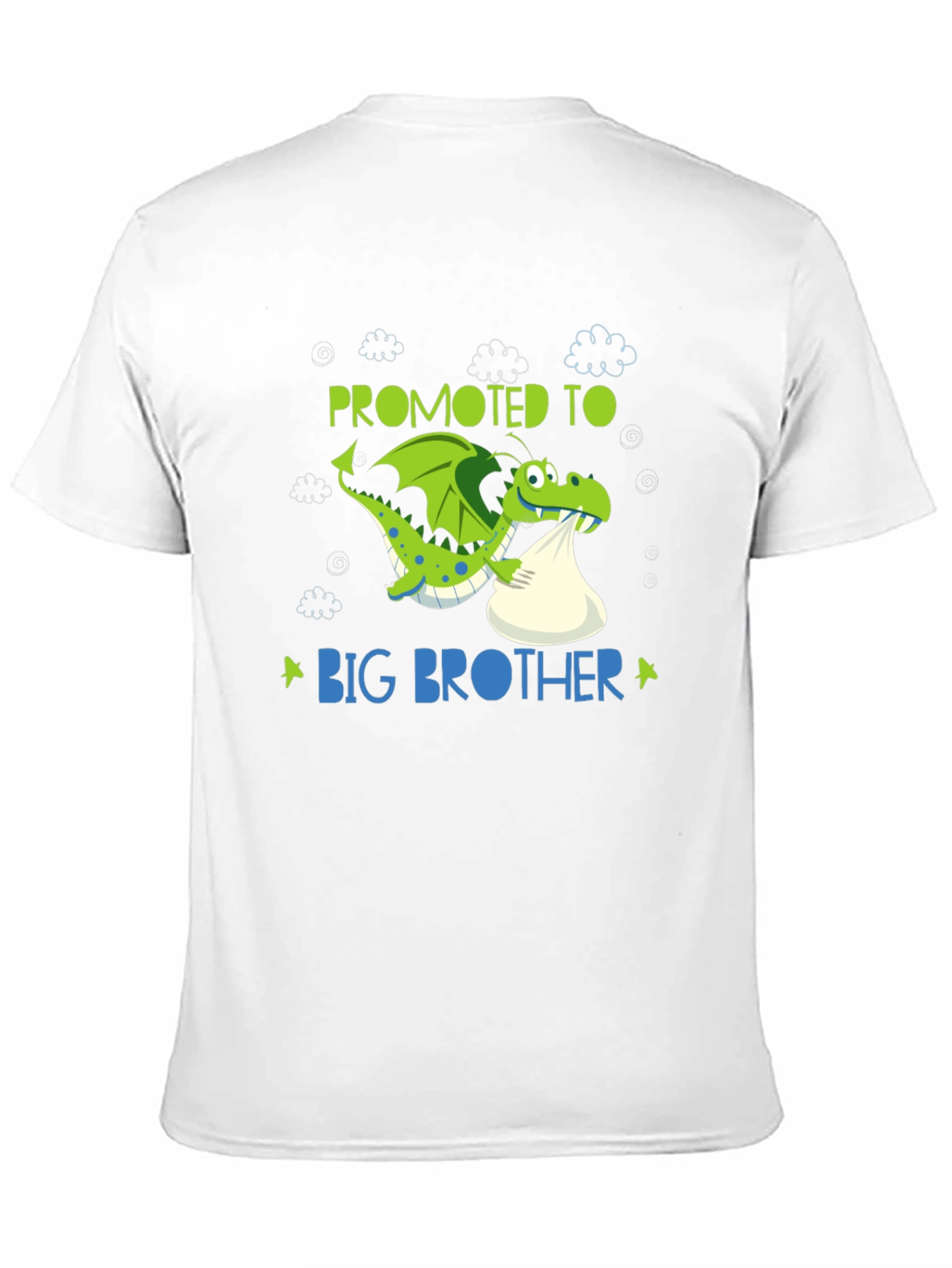Promoted to Big Brother T-Shirt - Dragon Design