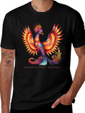 Scorpio Spirit Animal Phoenix Graphic T-Shirt