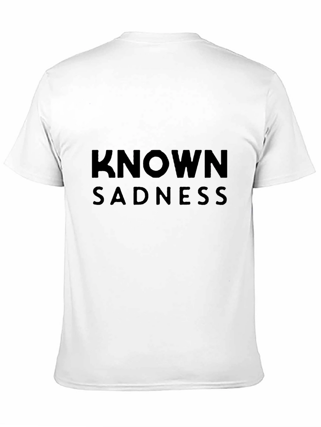 Known Sadness Graphic Black T-Shirt