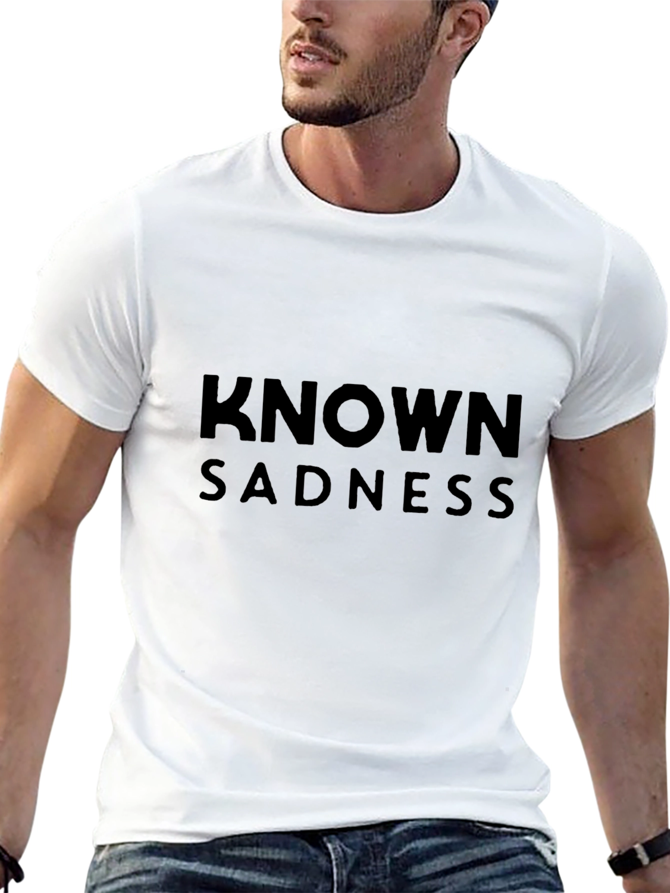 Known Sadness Graphic Black T-Shirt