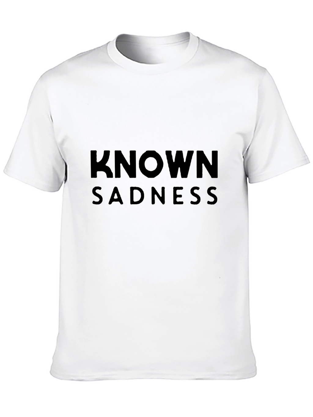 Known Sadness Graphic Black T-Shirt