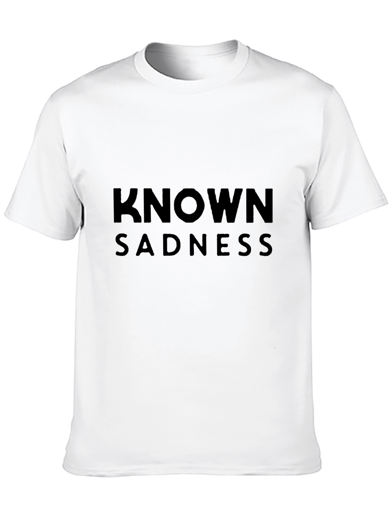 Known Sadness Graphic Black T-Shirt