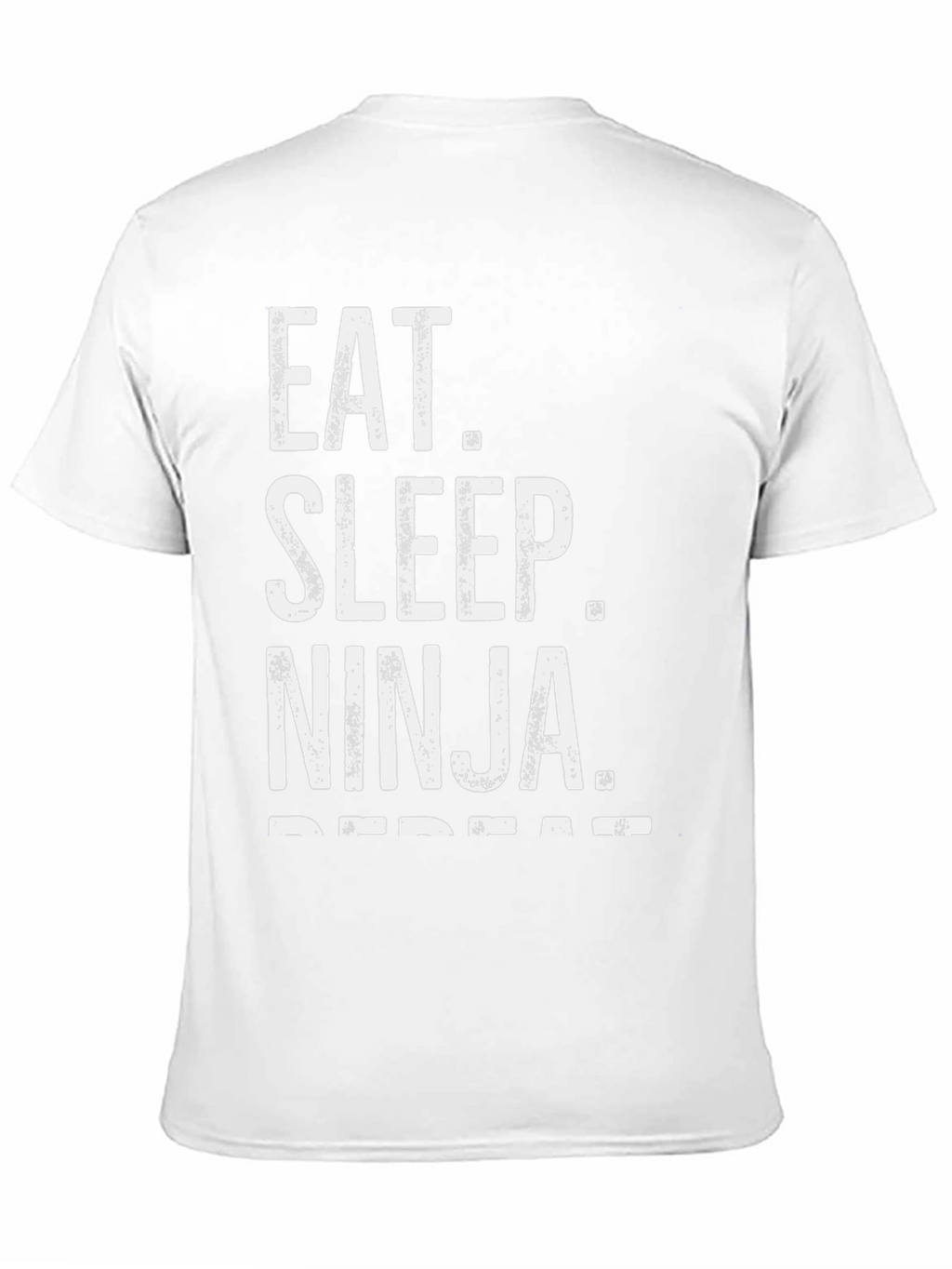 Eat Sleep Ninja Repeat Black T-Shirt
