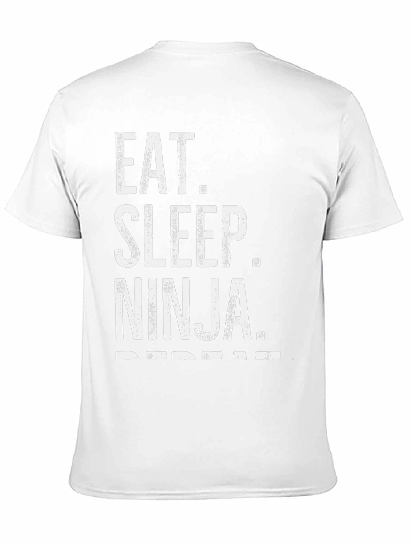 Eat Sleep Ninja Repeat Black T-Shirt