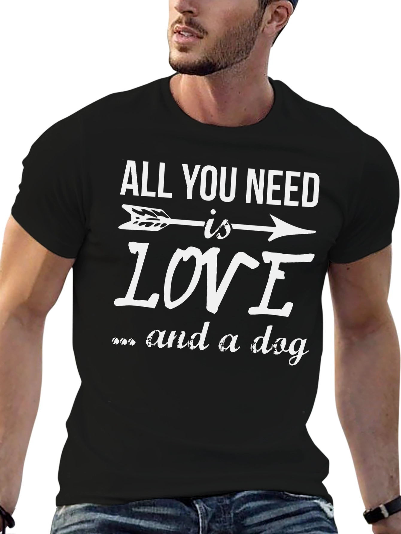 All You Need is Love and a Dog T-Shirt