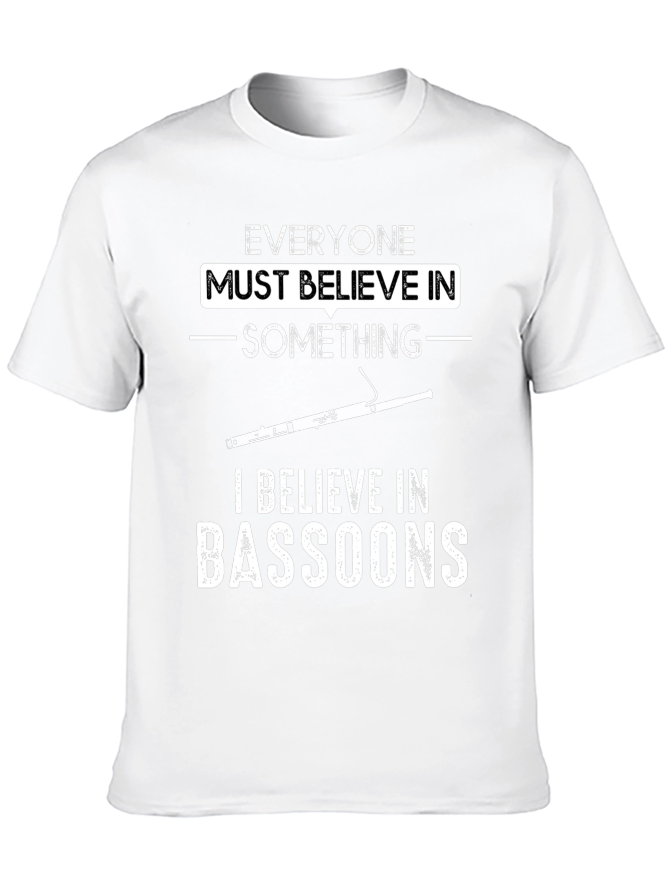 Bassoon Belief T-Shirt - Music Lover Tee
