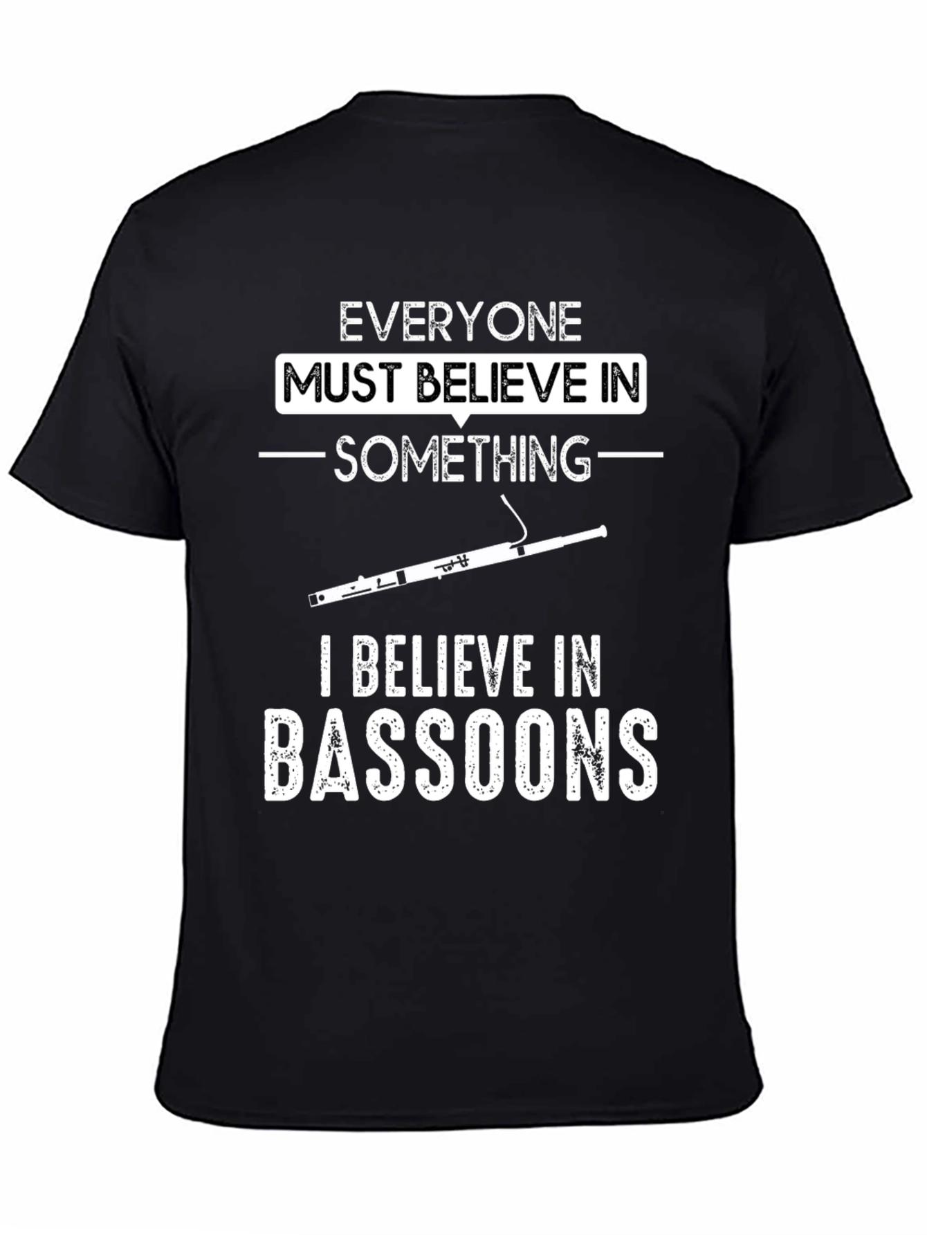 Bassoon Belief T-Shirt - Music Lover Tee