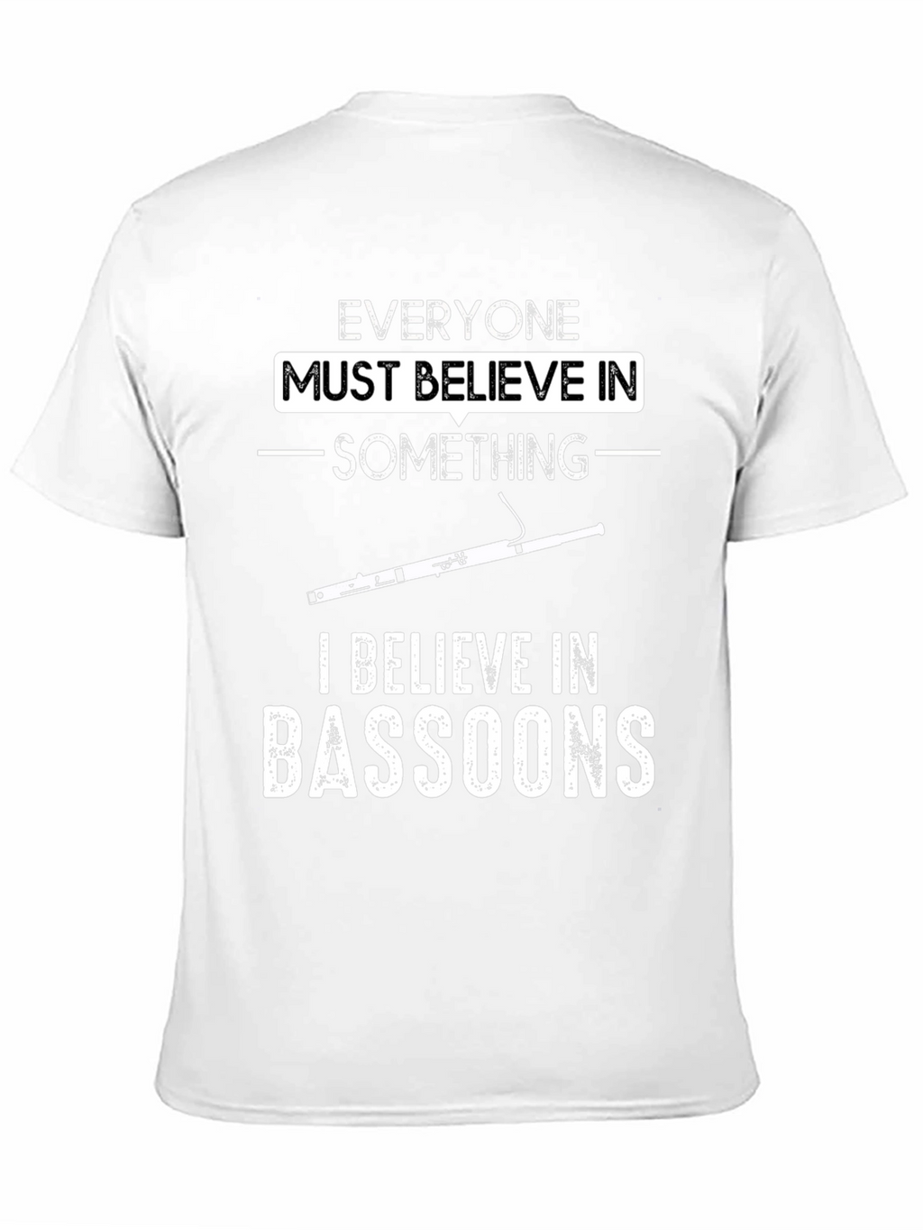 Bassoon Belief T-Shirt - Music Lover Tee