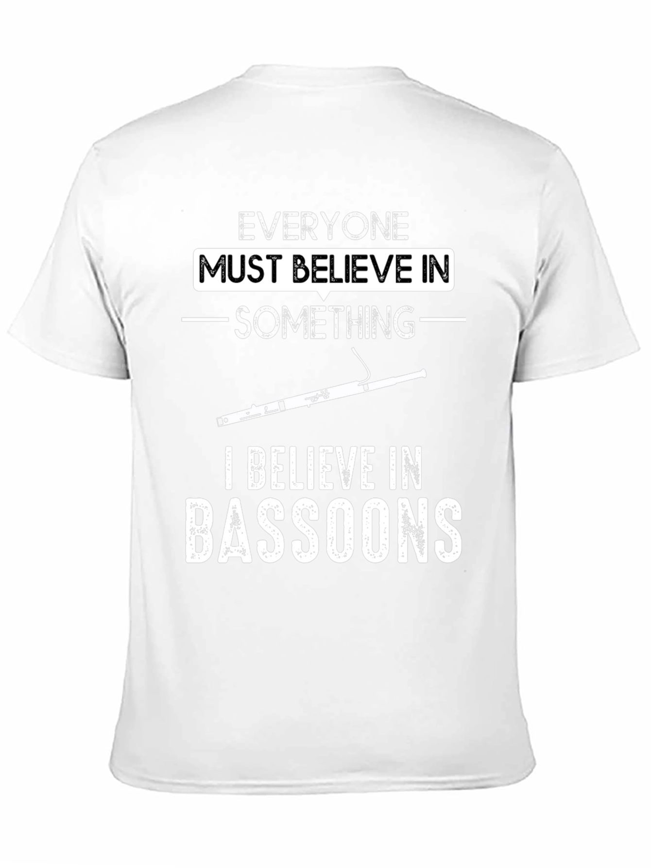 Bassoon Belief T-Shirt - Music Lover Tee