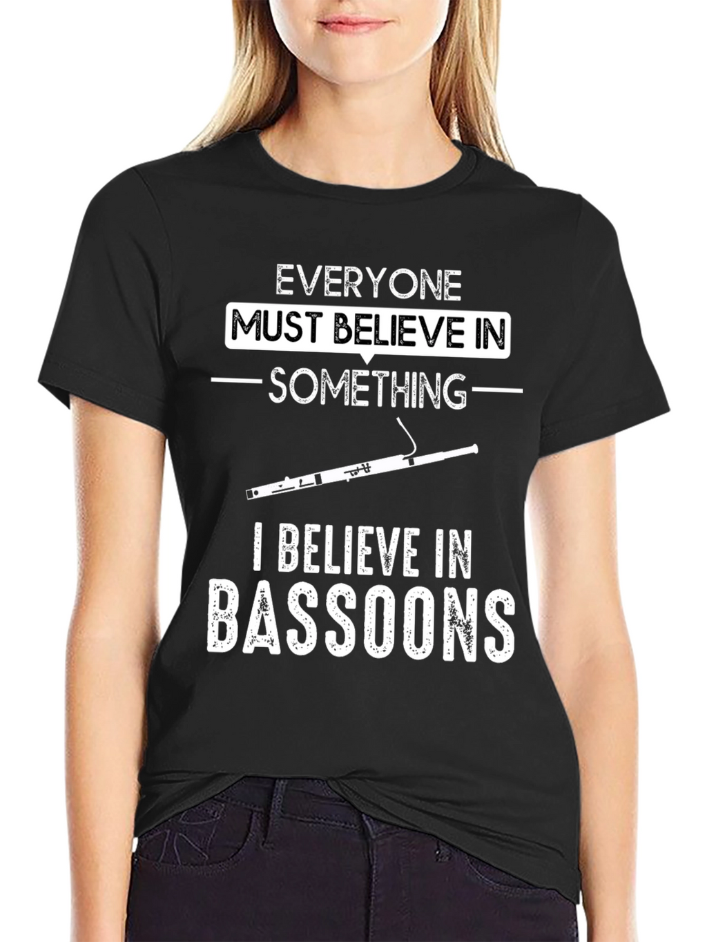 Bassoon Belief T-Shirt - Music Lover Tee