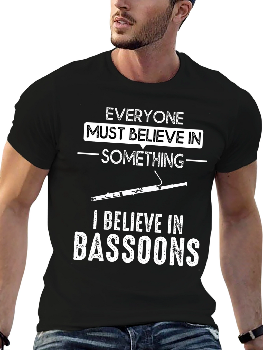 Bassoon Belief T-Shirt - Music Lover Tee