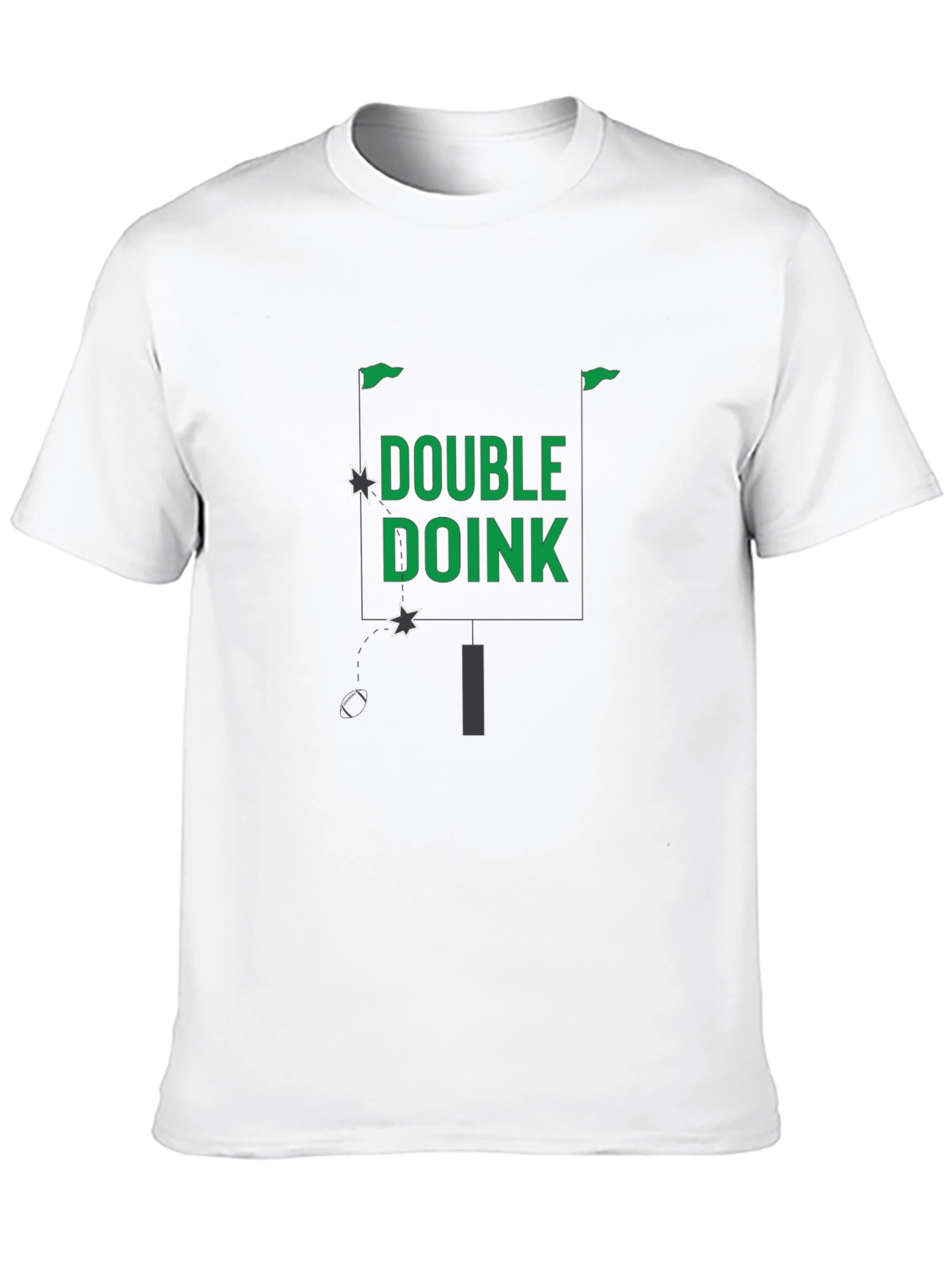 Double Doink Football T-Shirt