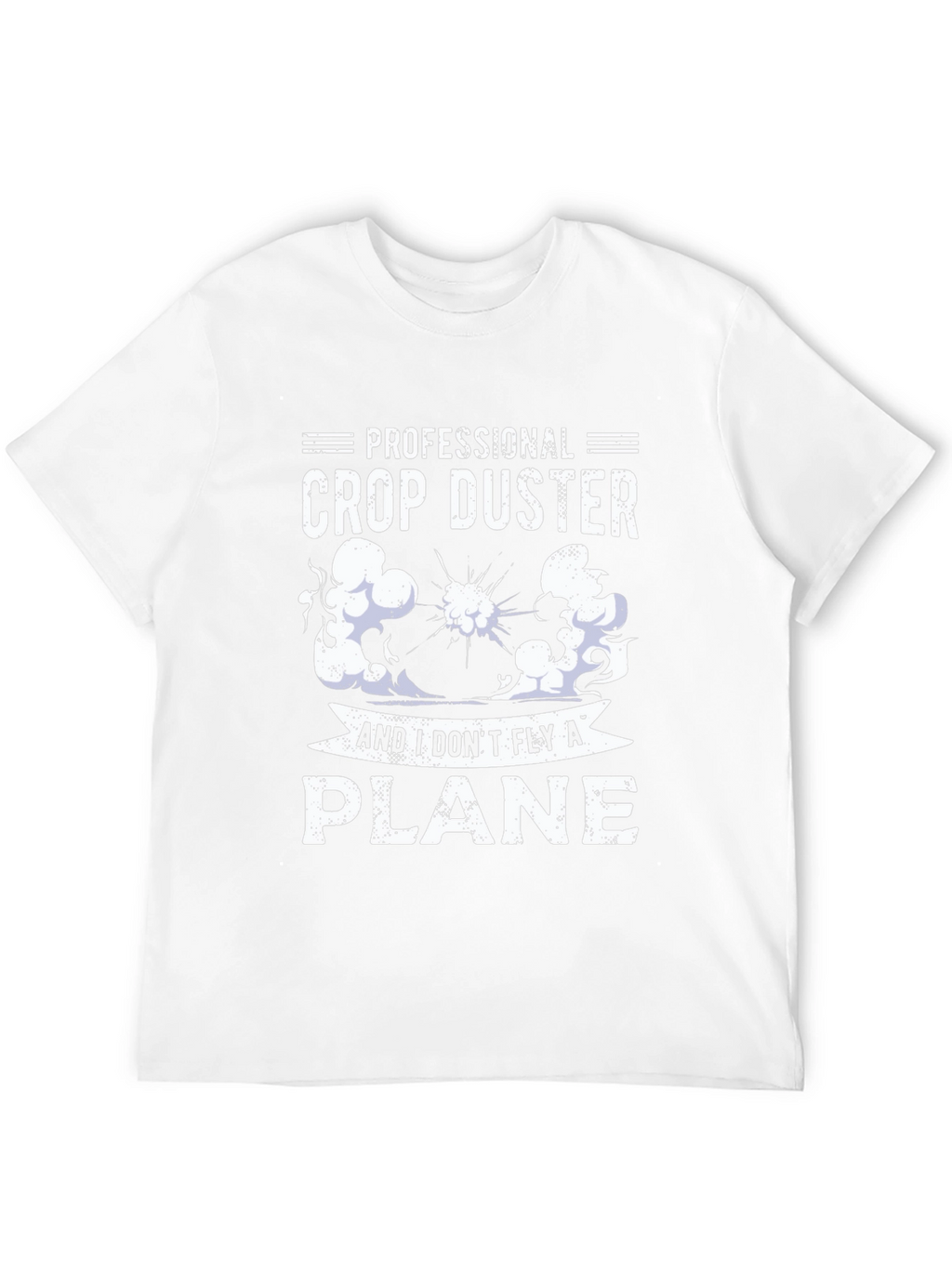 Professional Crop Duster Novelty Graphic Tee