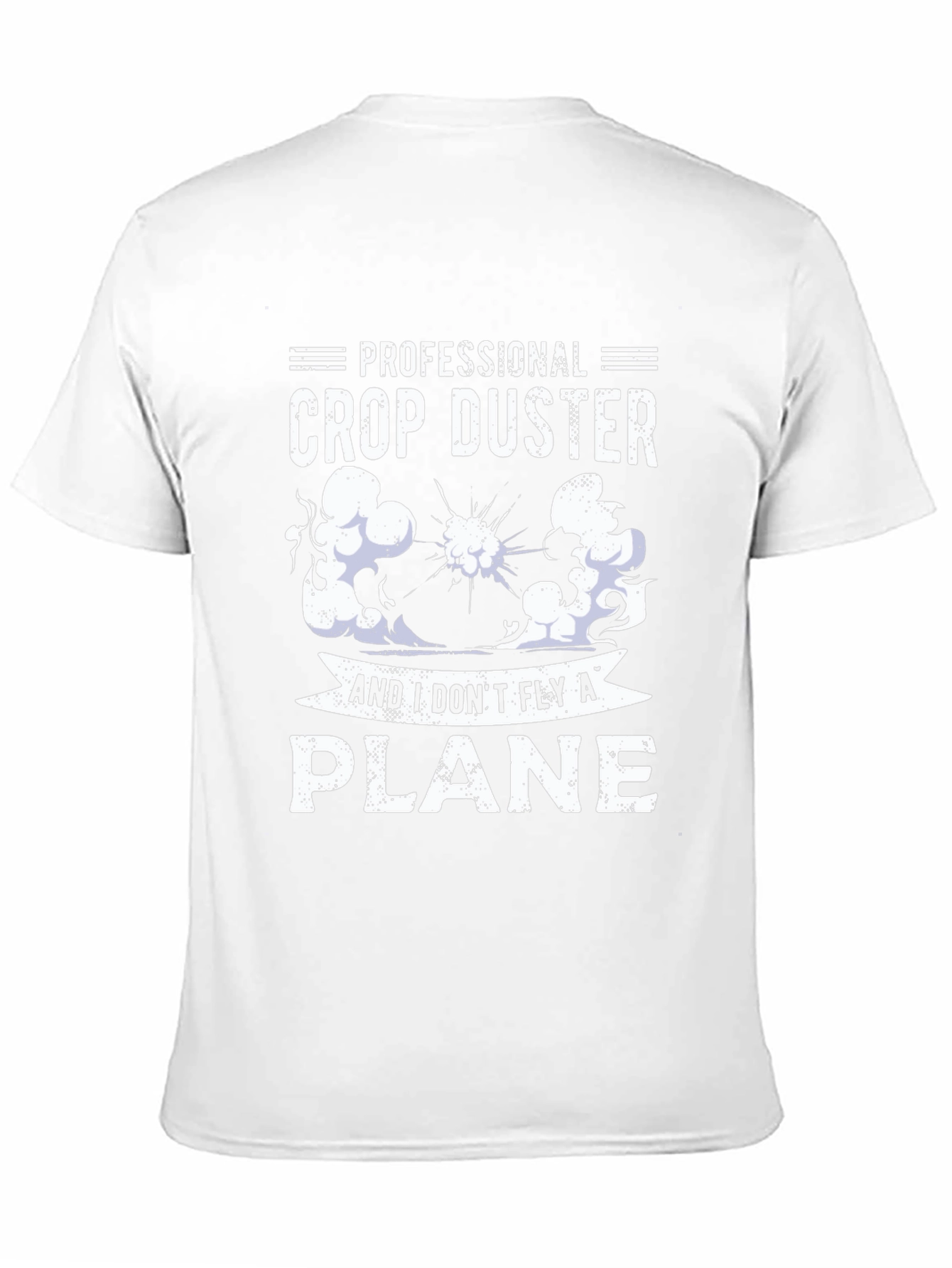 Professional Crop Duster Novelty Graphic Tee
