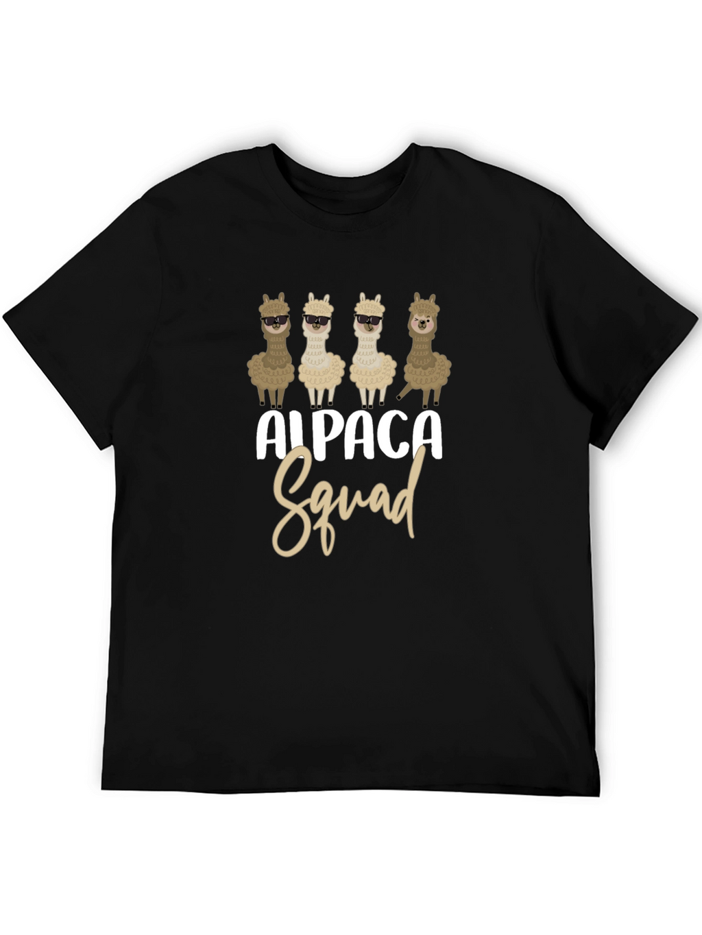 Alpaca Squad Graphic T-Shirt