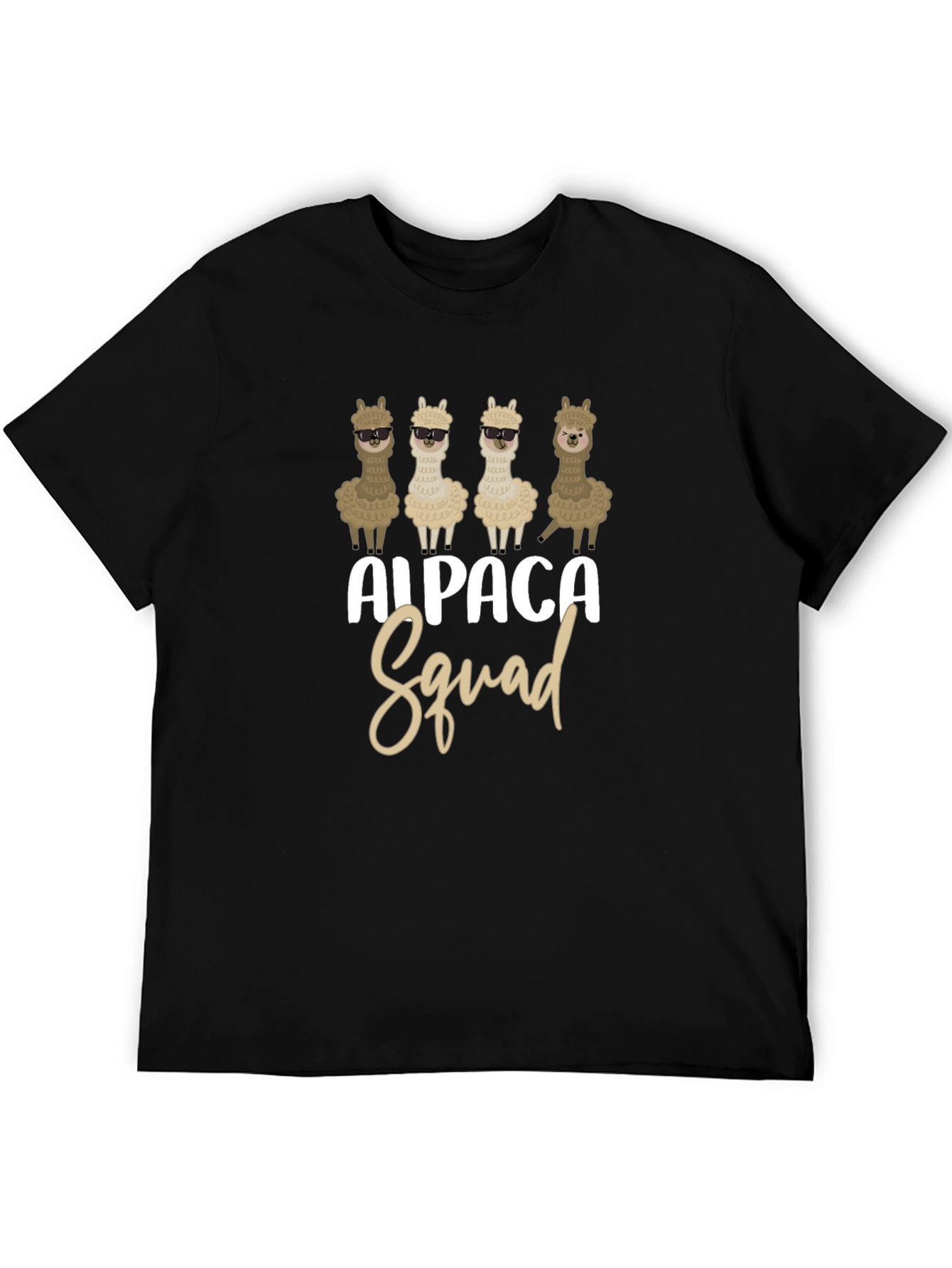 Alpaca Squad Graphic T-Shirt