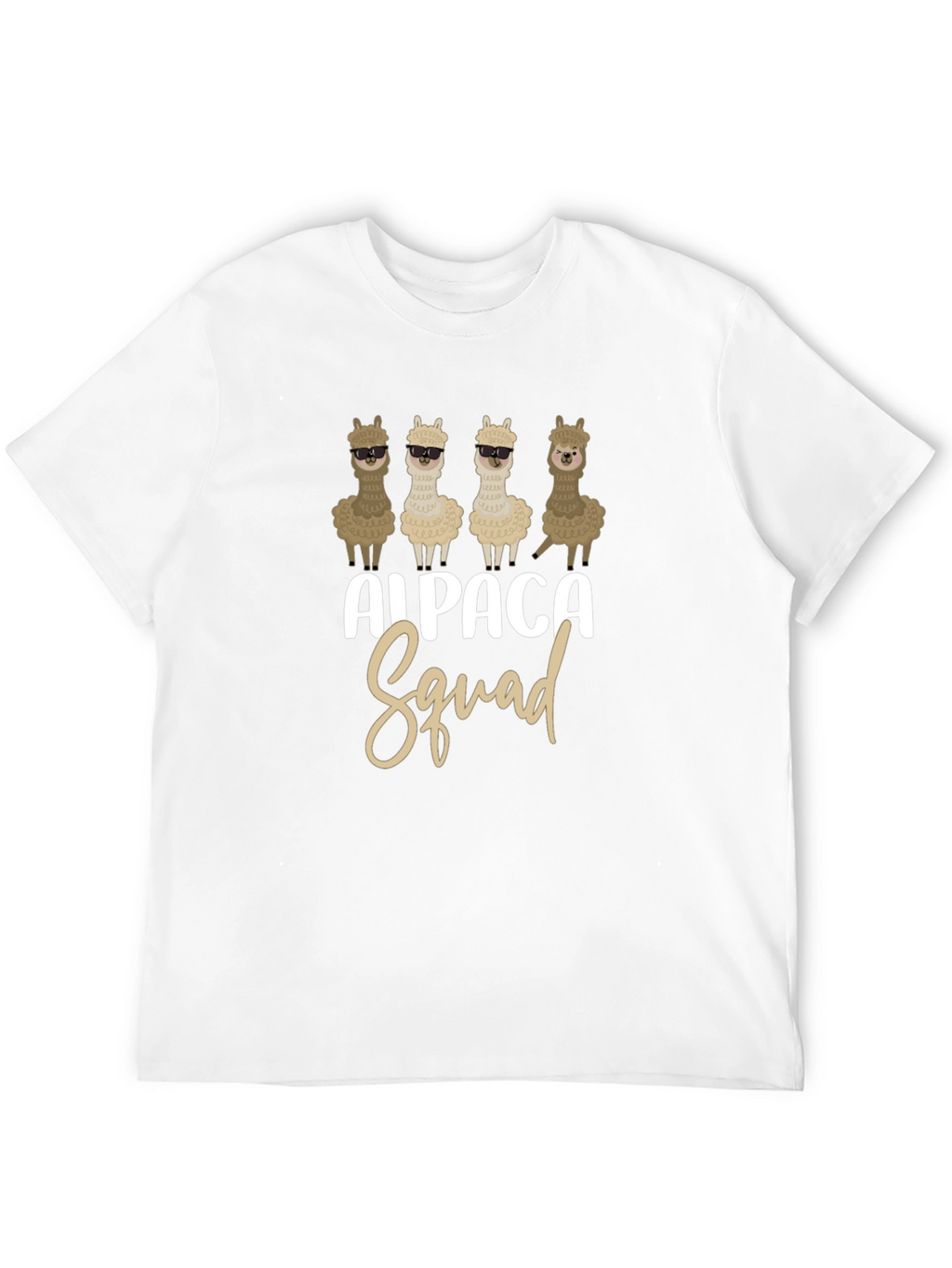 Alpaca Squad Graphic T-Shirt