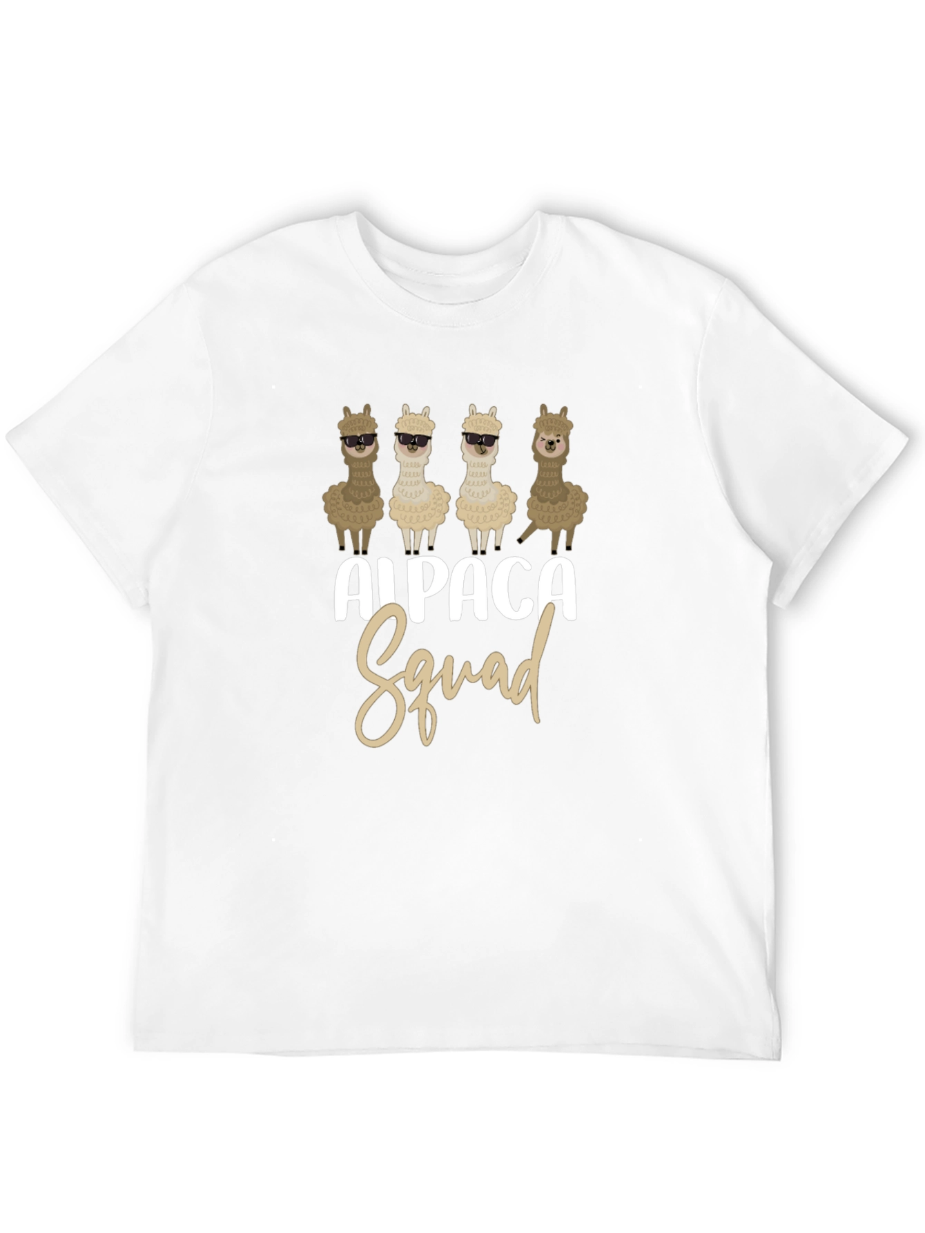 Alpaca Squad Graphic T-Shirt