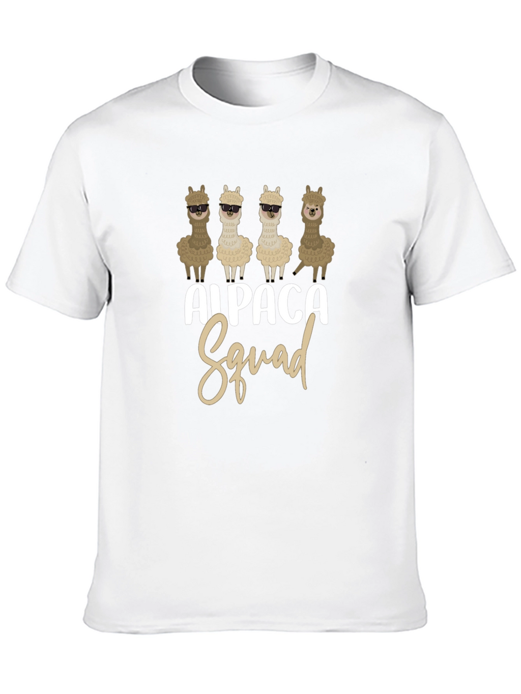 Alpaca Squad Graphic T-Shirt