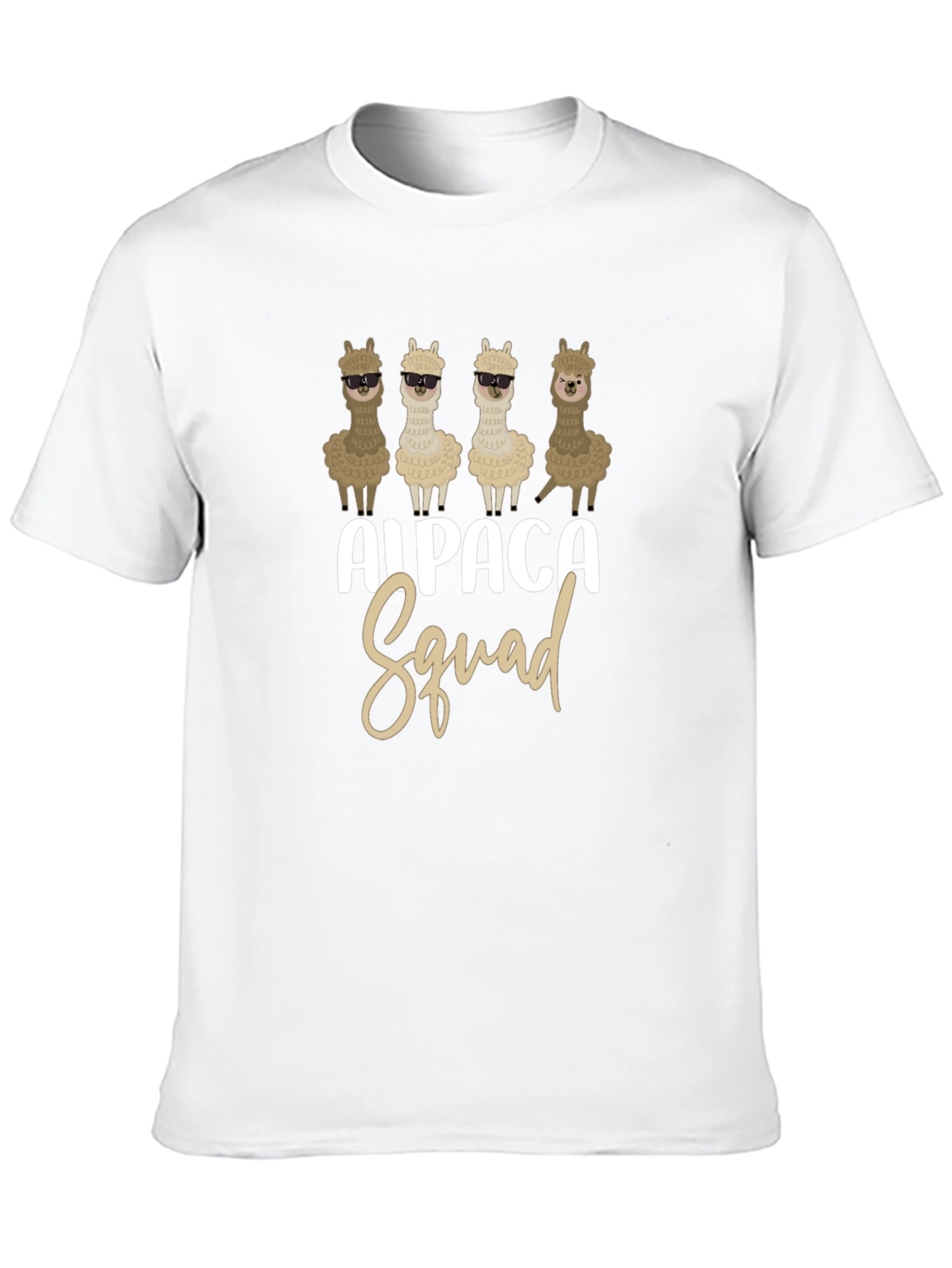 Alpaca Squad Graphic T-Shirt