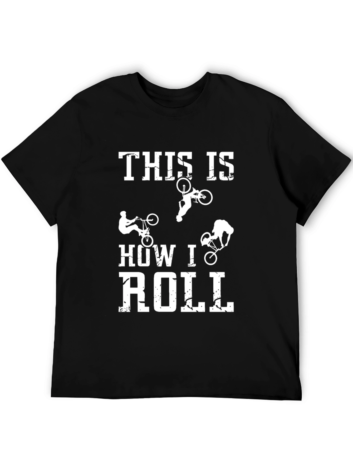 This is How I Roll T-Shirt - BMX Bike Rider Tee