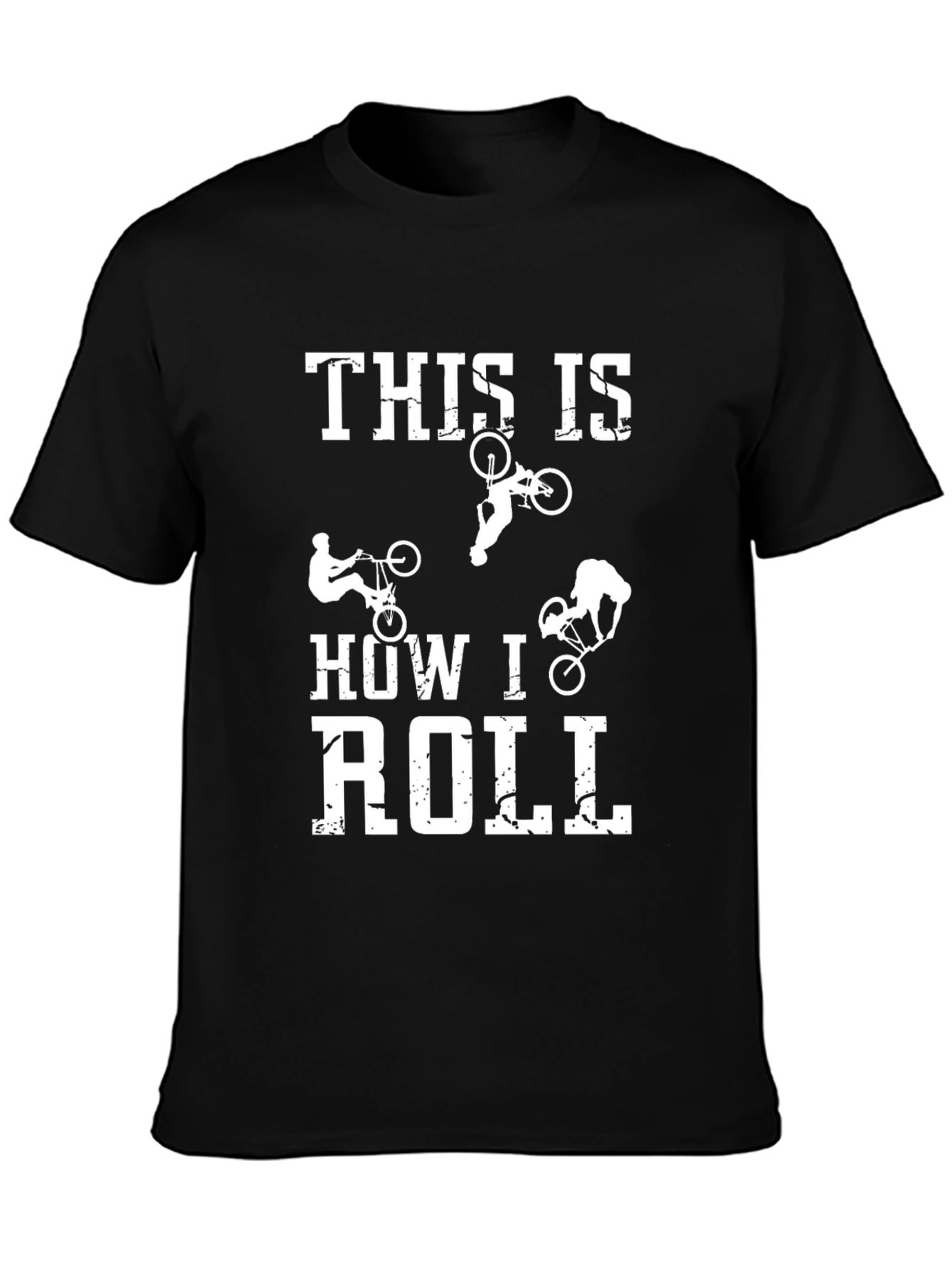 This is How I Roll T-Shirt - BMX Bike Rider Tee