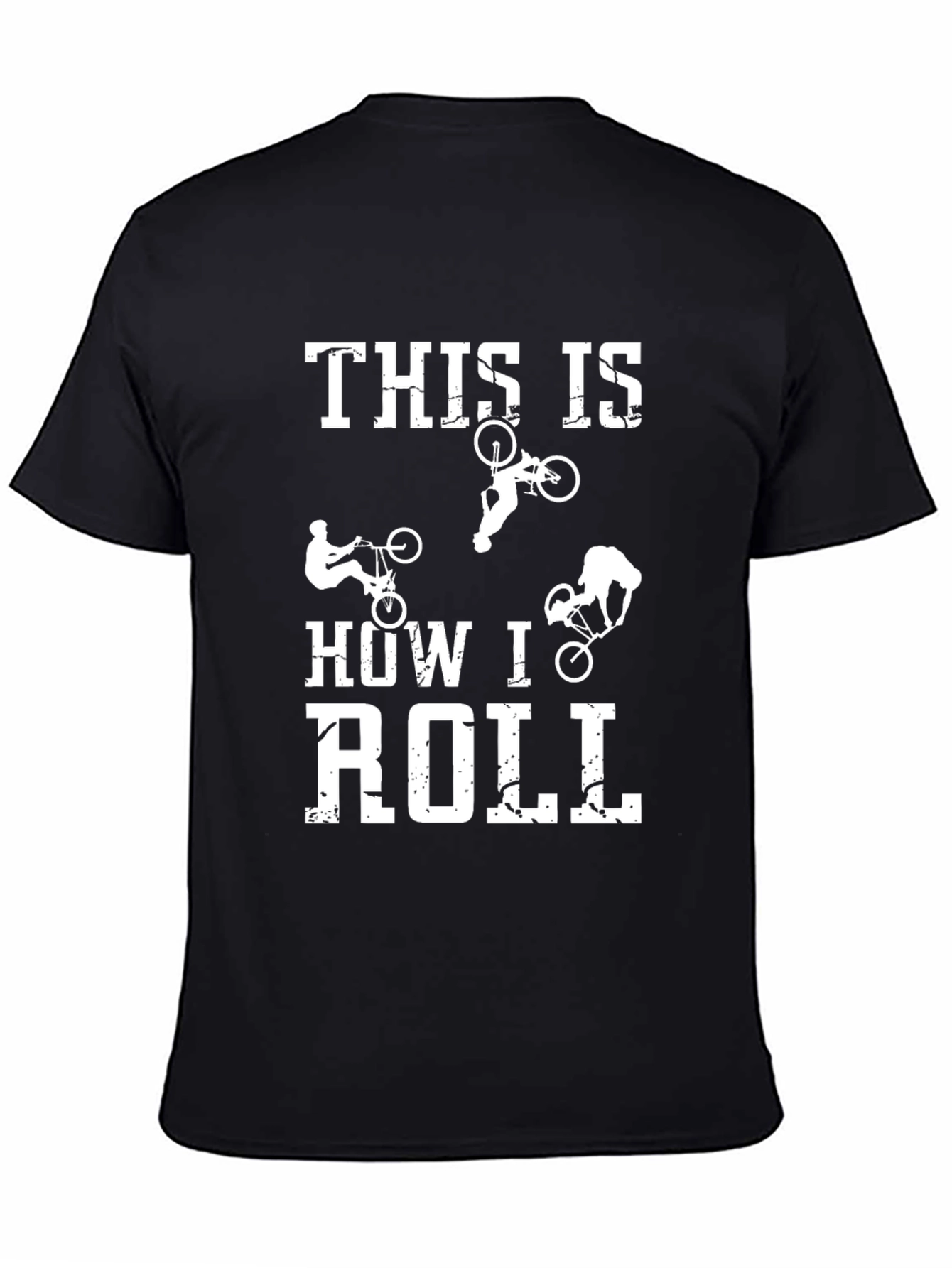 This is How I Roll T-Shirt - BMX Bike Rider Tee