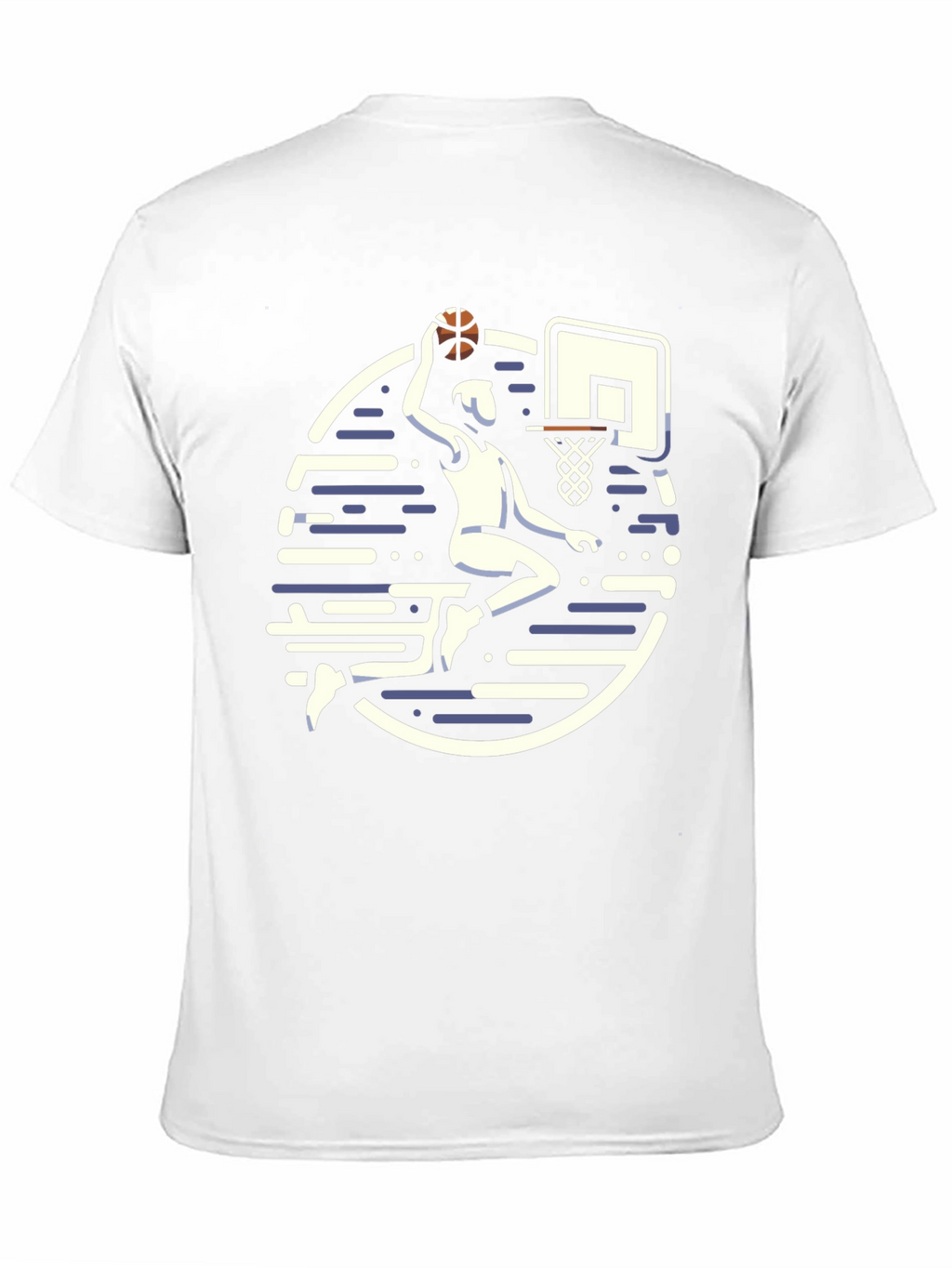 Basketball Slam Dunk Graphic Tee