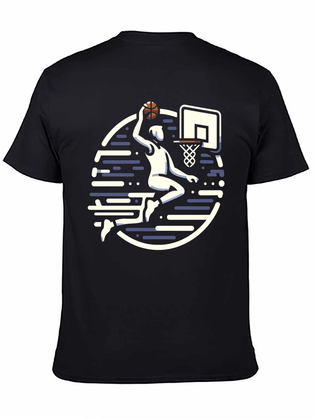 Basketball Slam Dunk Graphic Tee