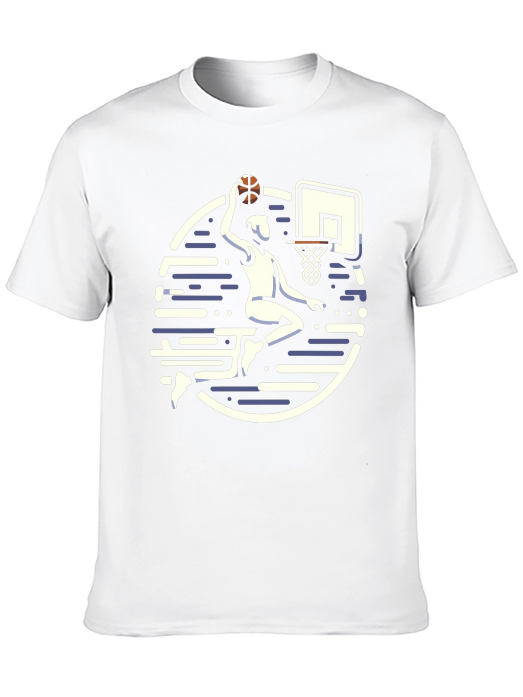 Basketball Slam Dunk Graphic Tee