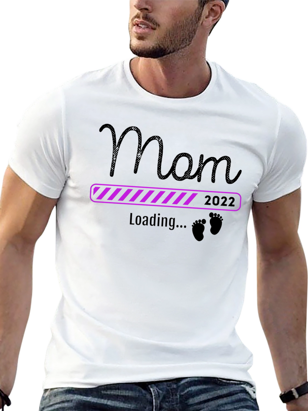 Mom Loading 2022 Graphic Tee