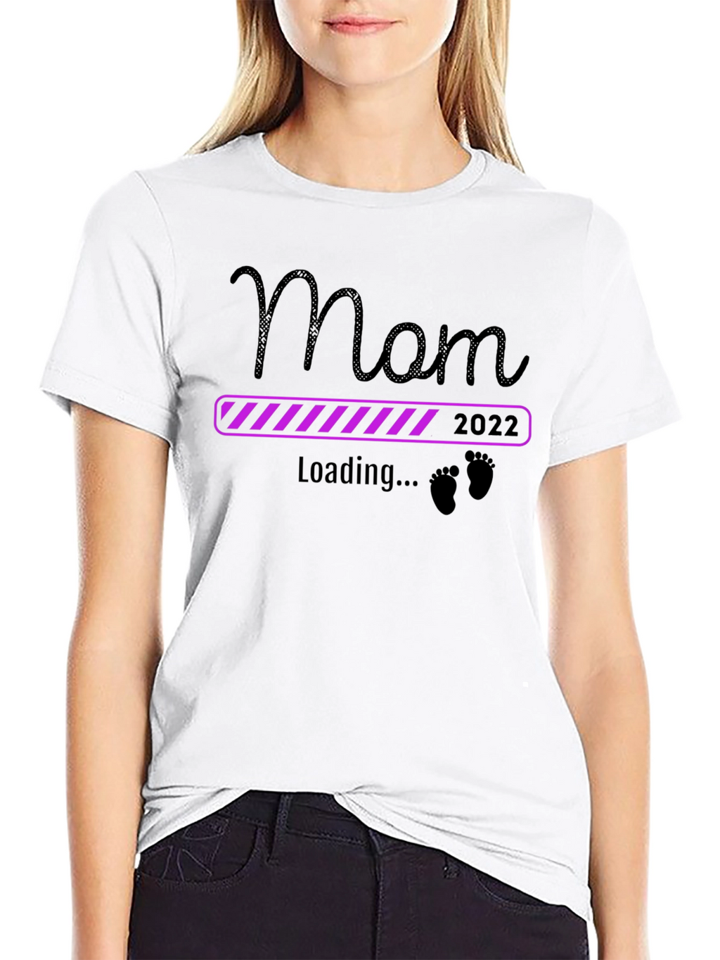 Mom Loading 2022 Graphic Tee