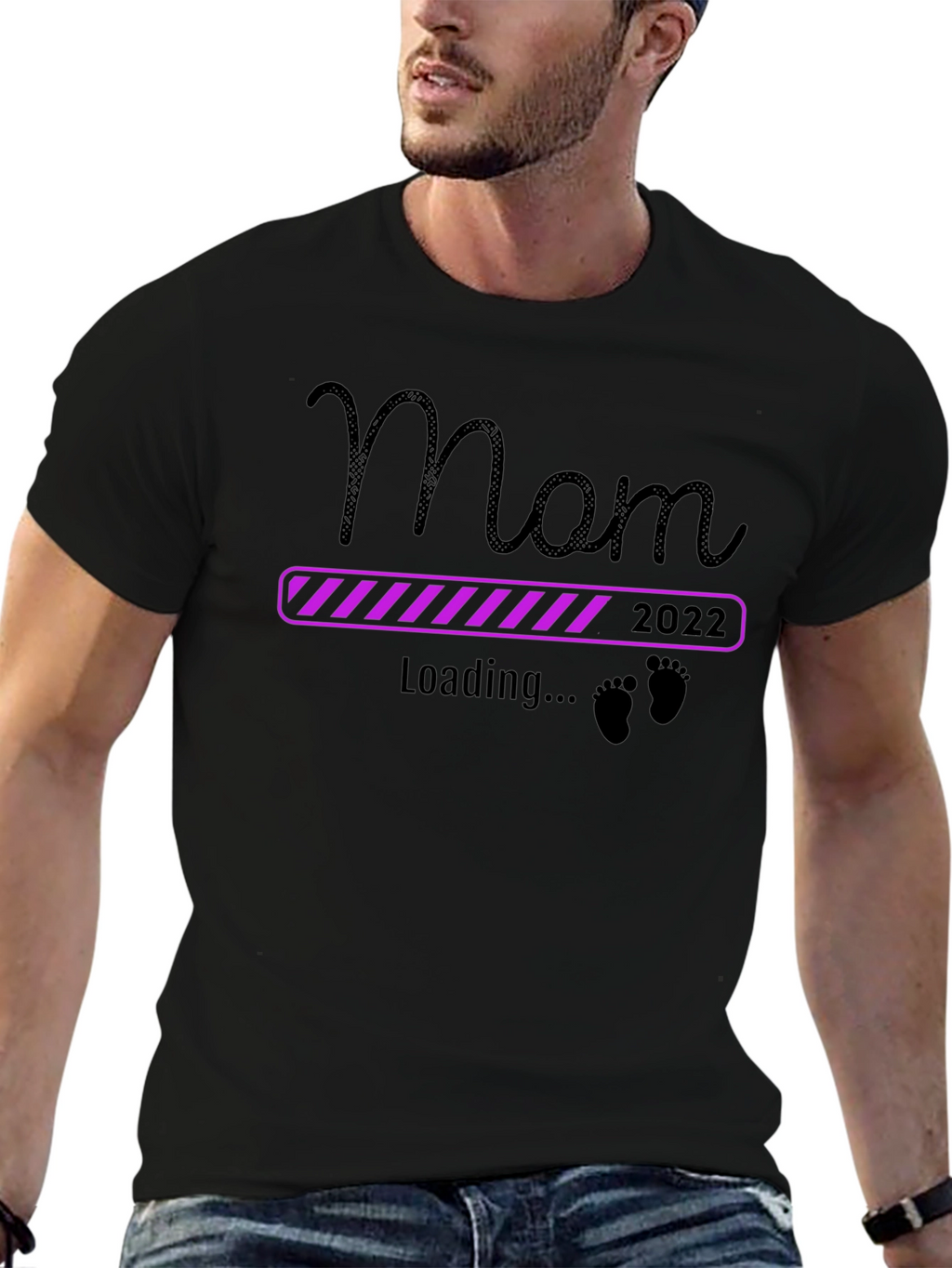 Mom Loading 2022 Graphic Tee