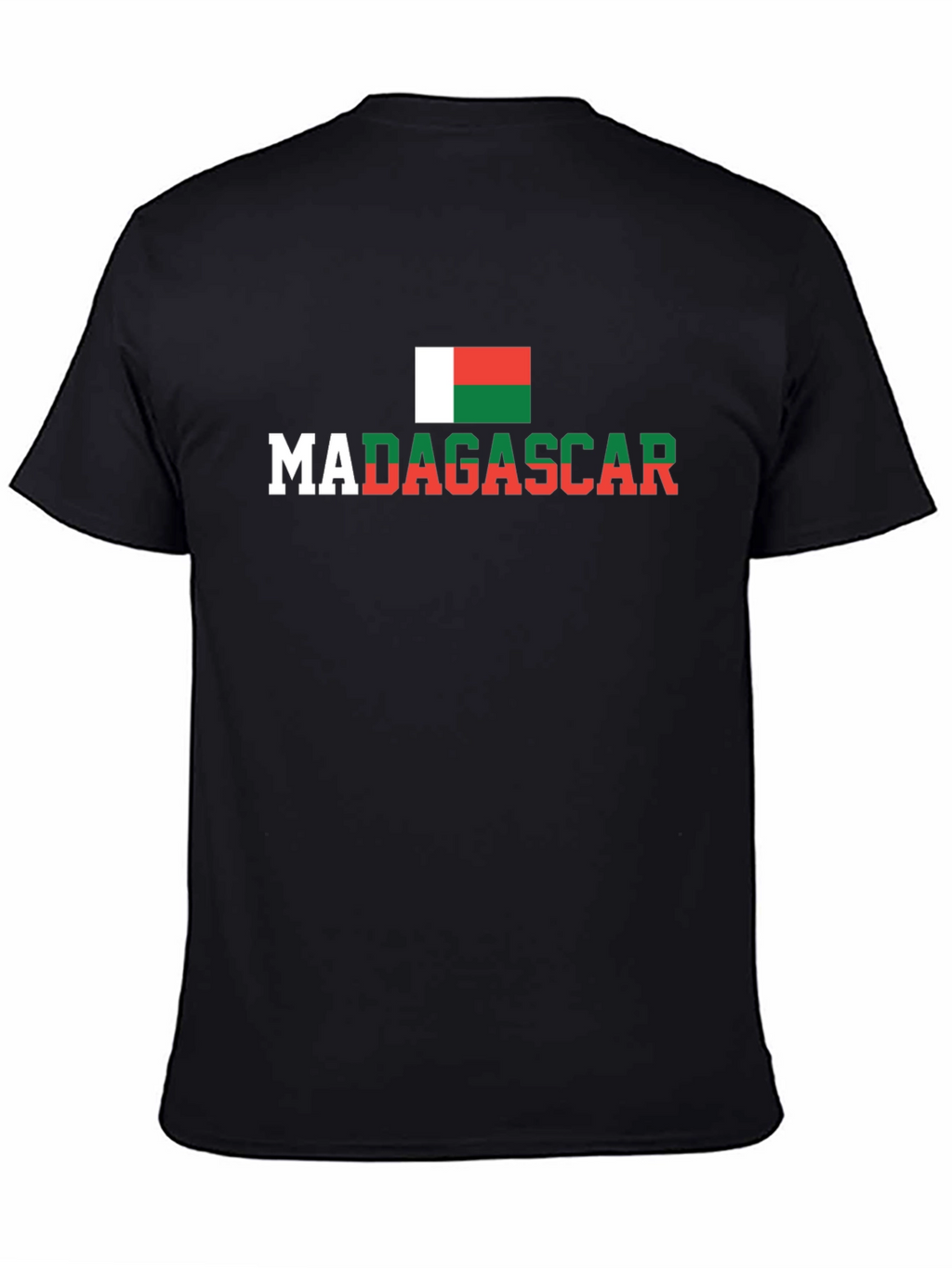 Madagascar Flag Graphic T-Shirt