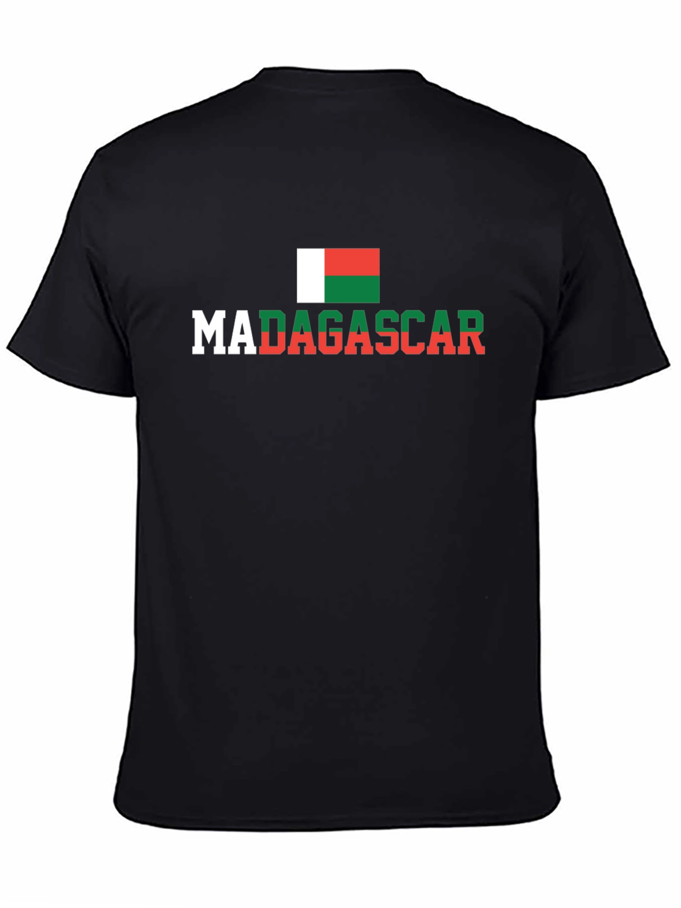 Madagascar Flag Graphic T-Shirt