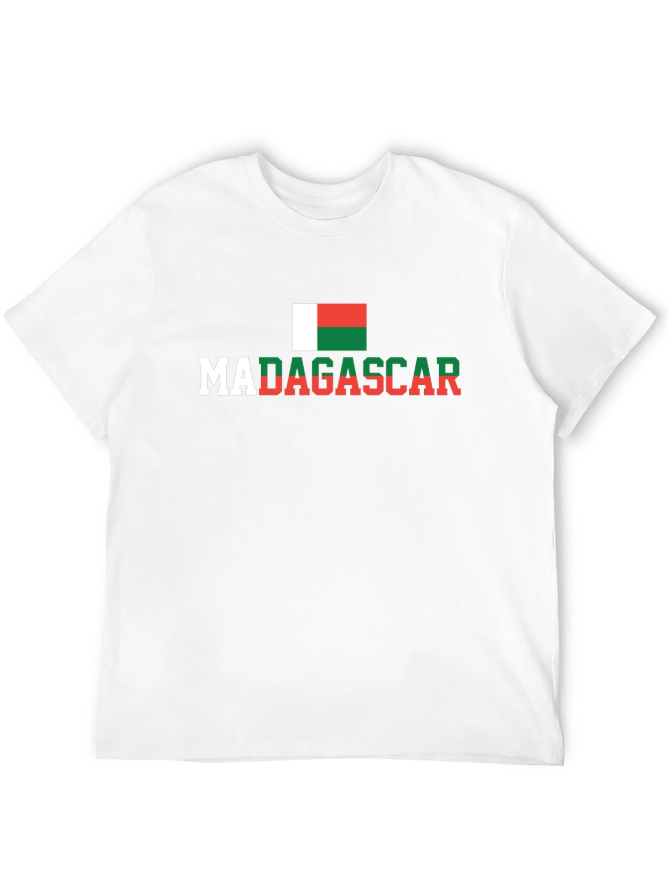 Madagascar Flag Graphic T-Shirt