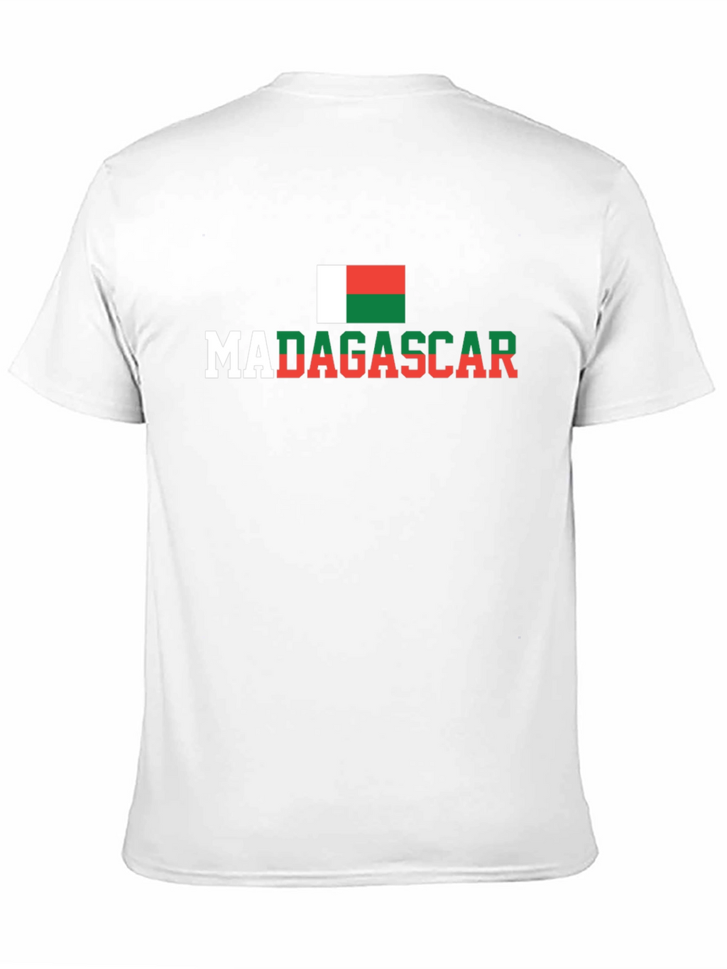 Madagascar Flag Graphic T-Shirt