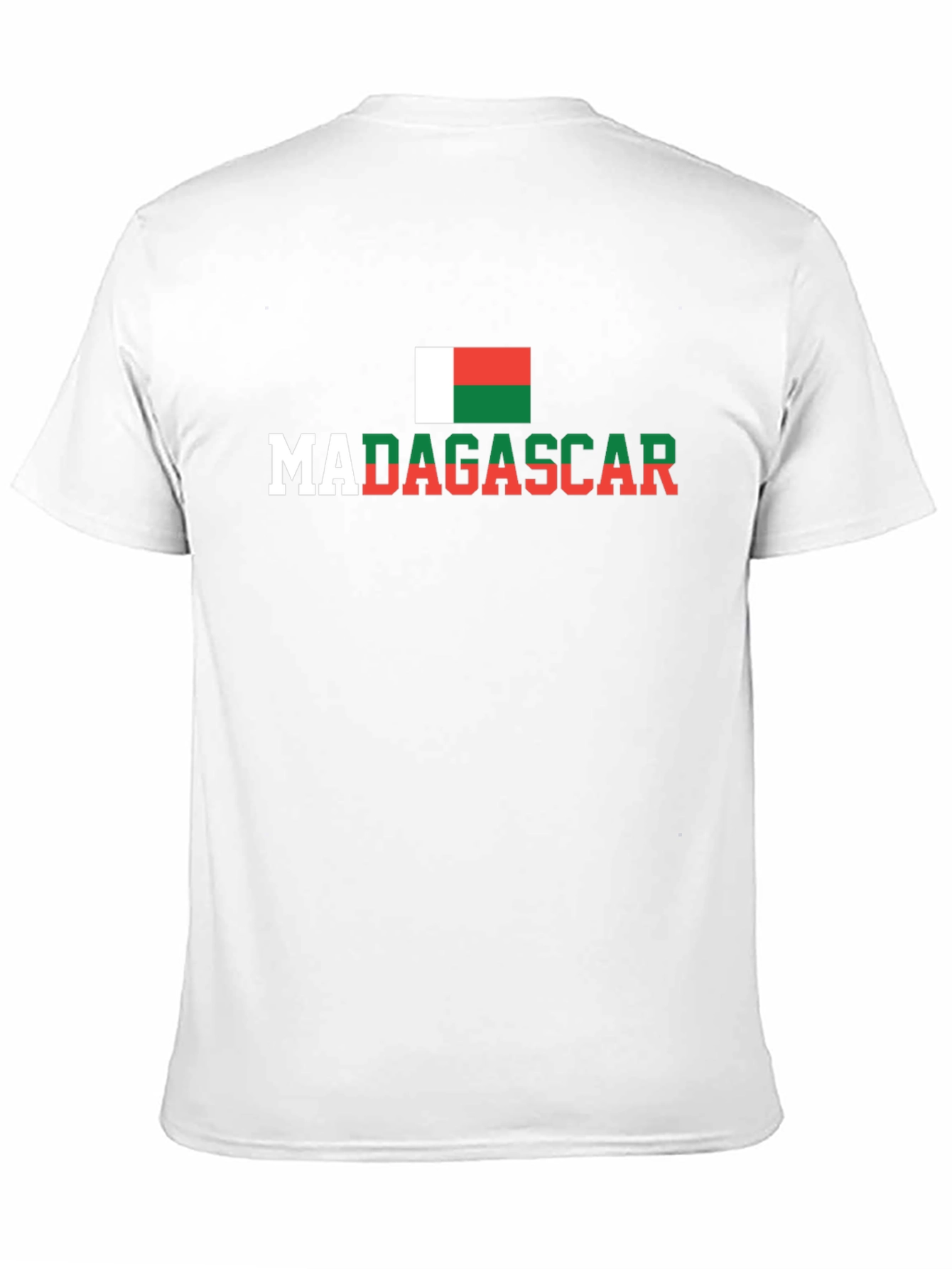 Madagascar Flag Graphic T-Shirt