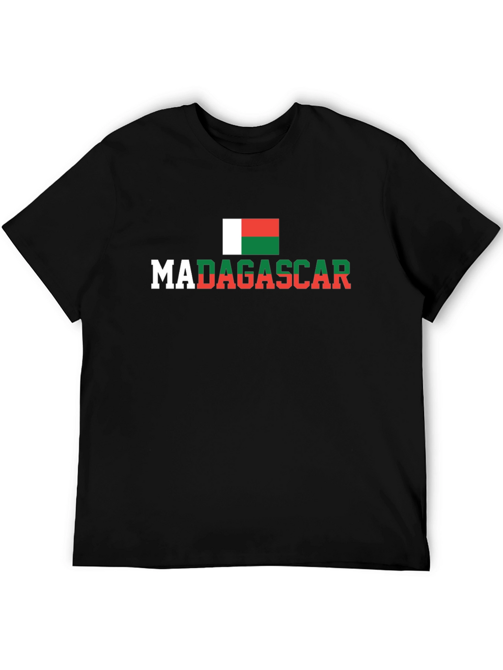 Madagascar Flag Graphic T-Shirt