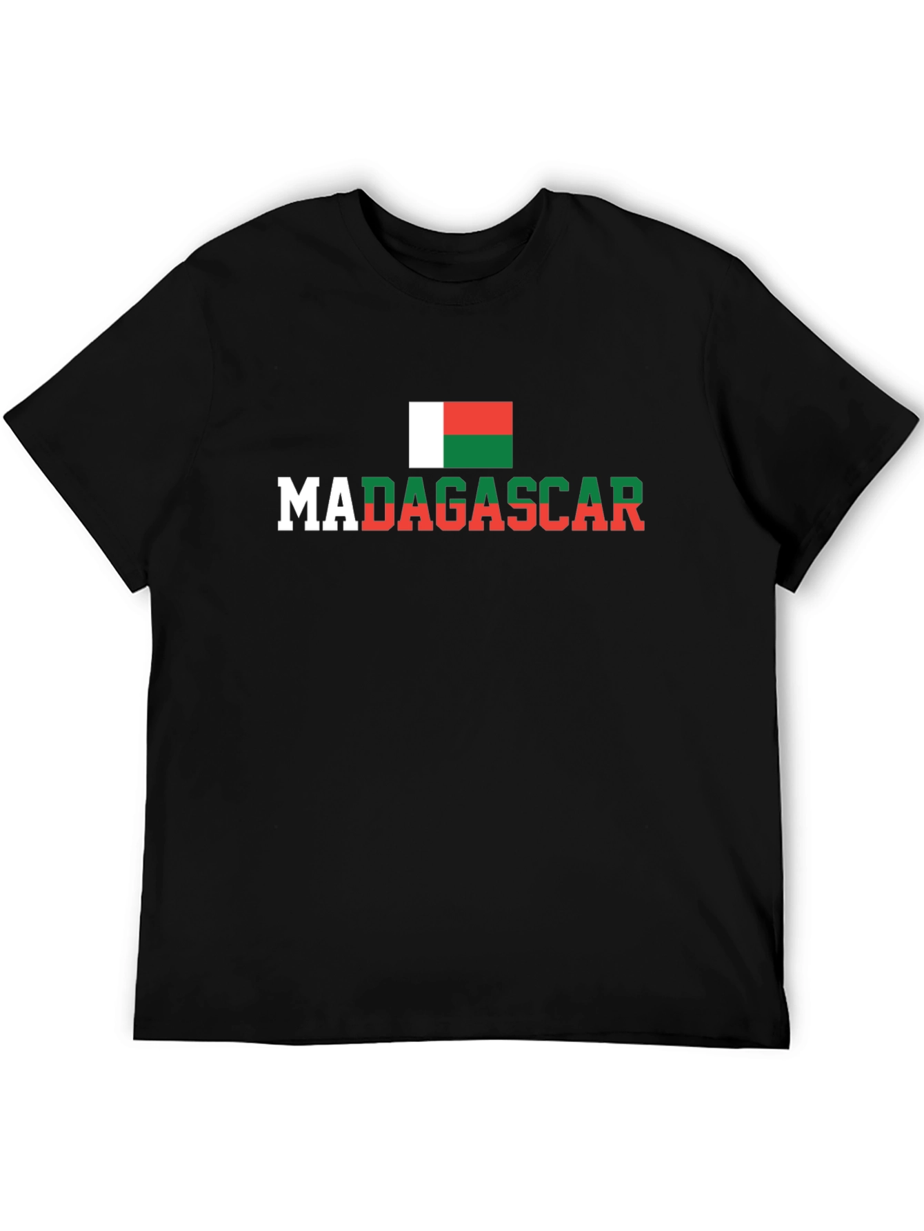 Madagascar Flag Graphic T-Shirt