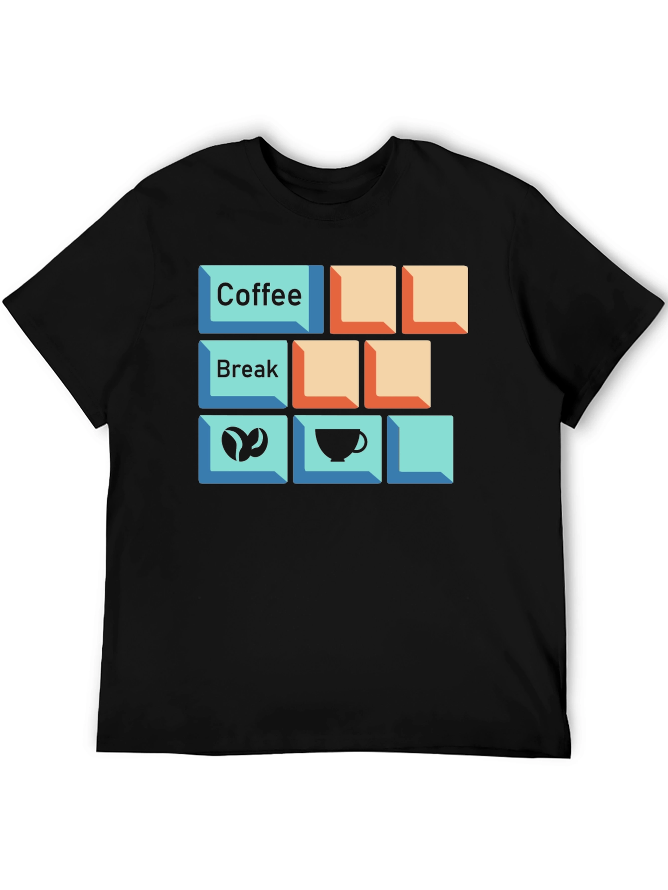 Coffee Break Keyboard T-Shirt - Gamer Gift
