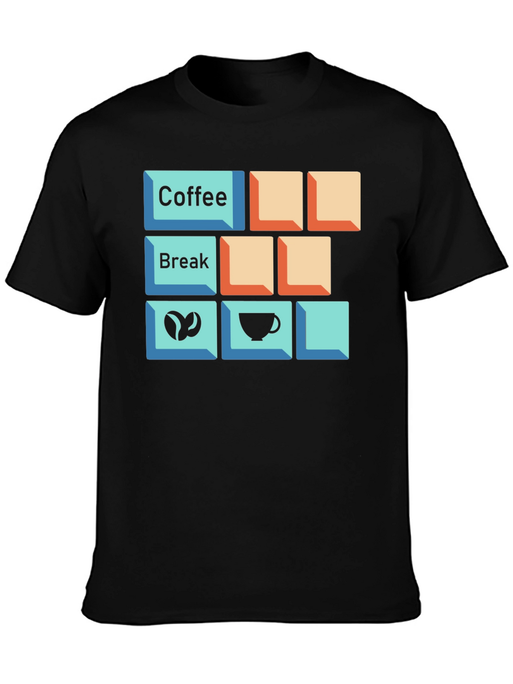 Coffee Break Keyboard T-Shirt - Gamer Gift